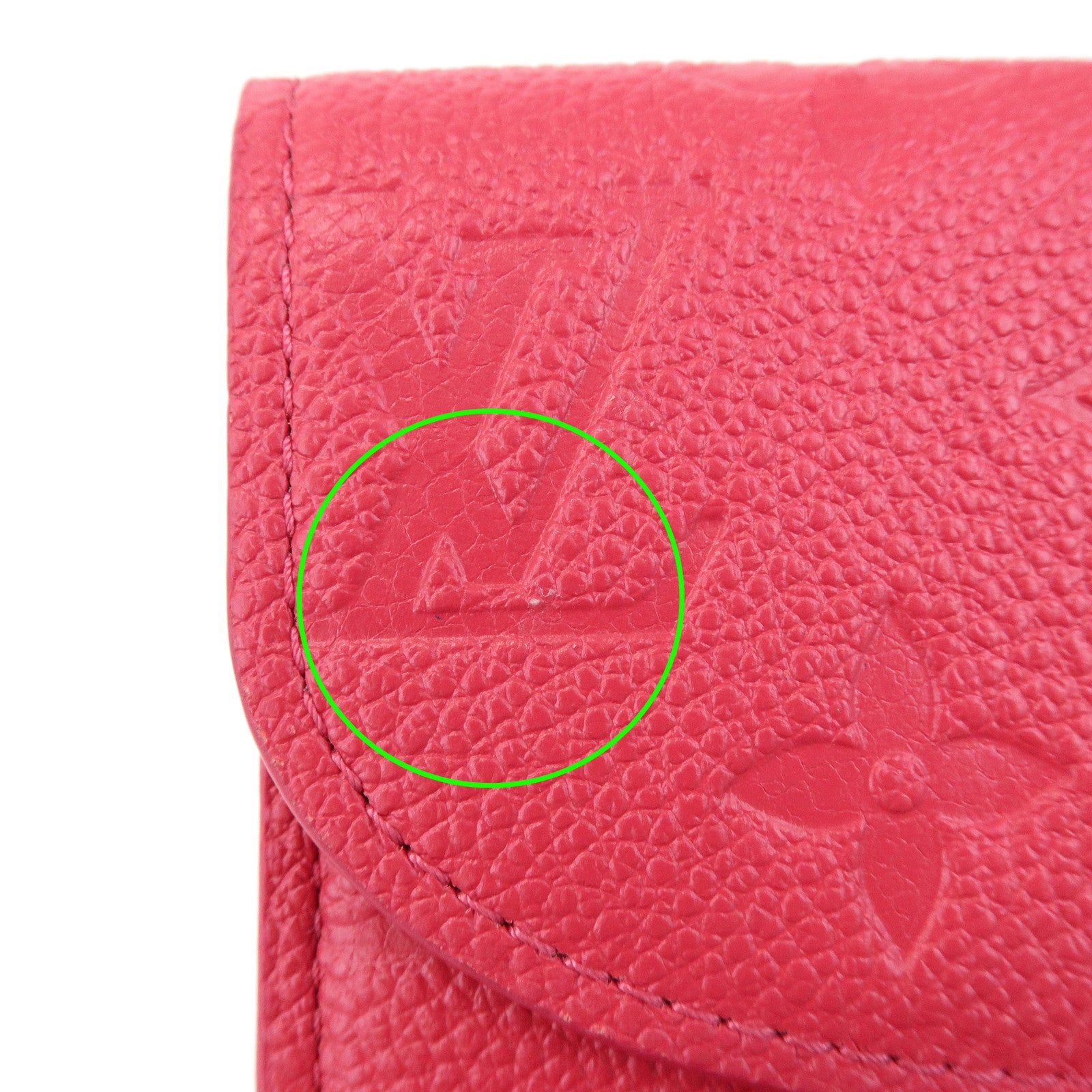 Louis Vuitton Monogram Empreinte Porte Monnaie Rosalie Pink M11410