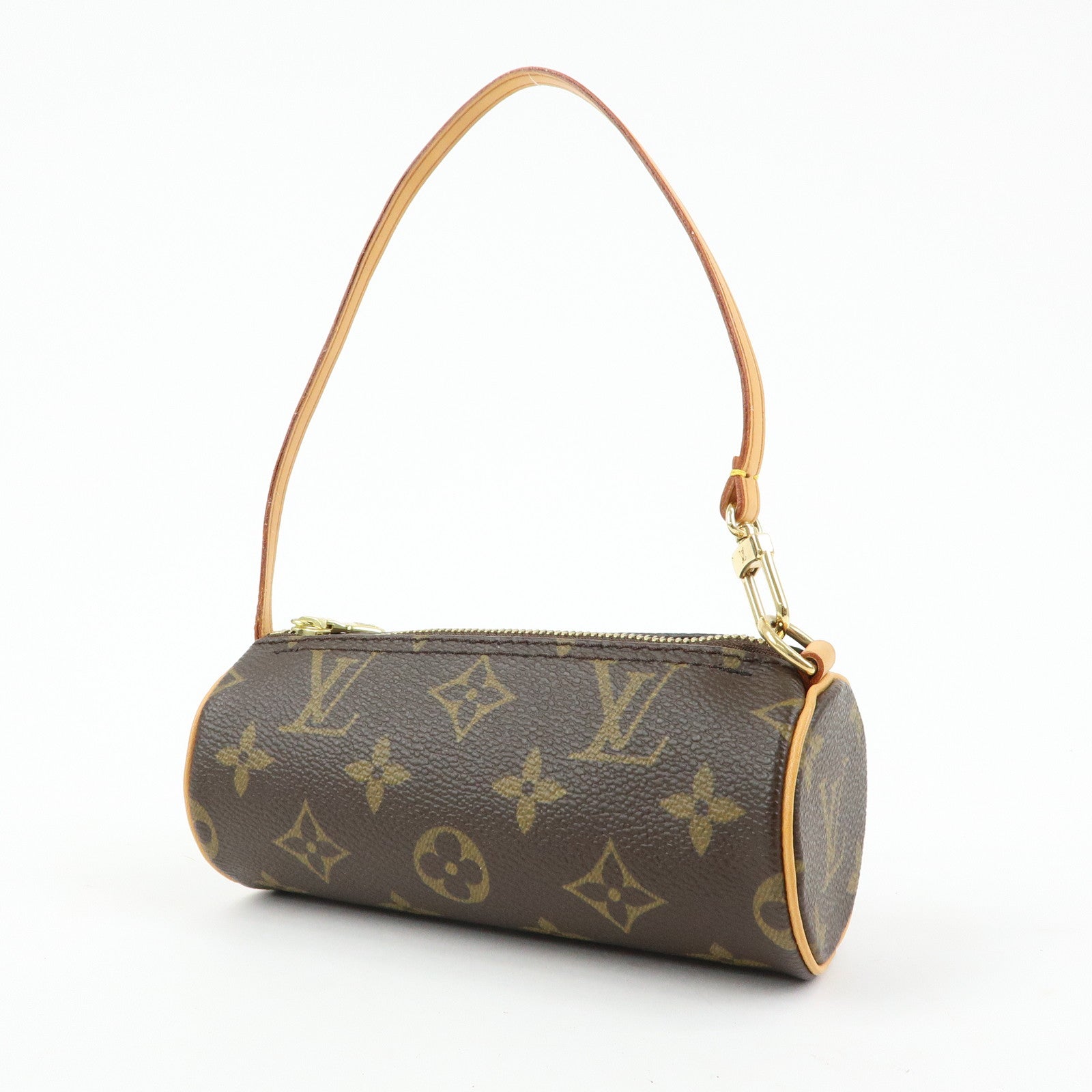 Louis Vuitton Monogram Mini Pouch for Papillon Bag Brown