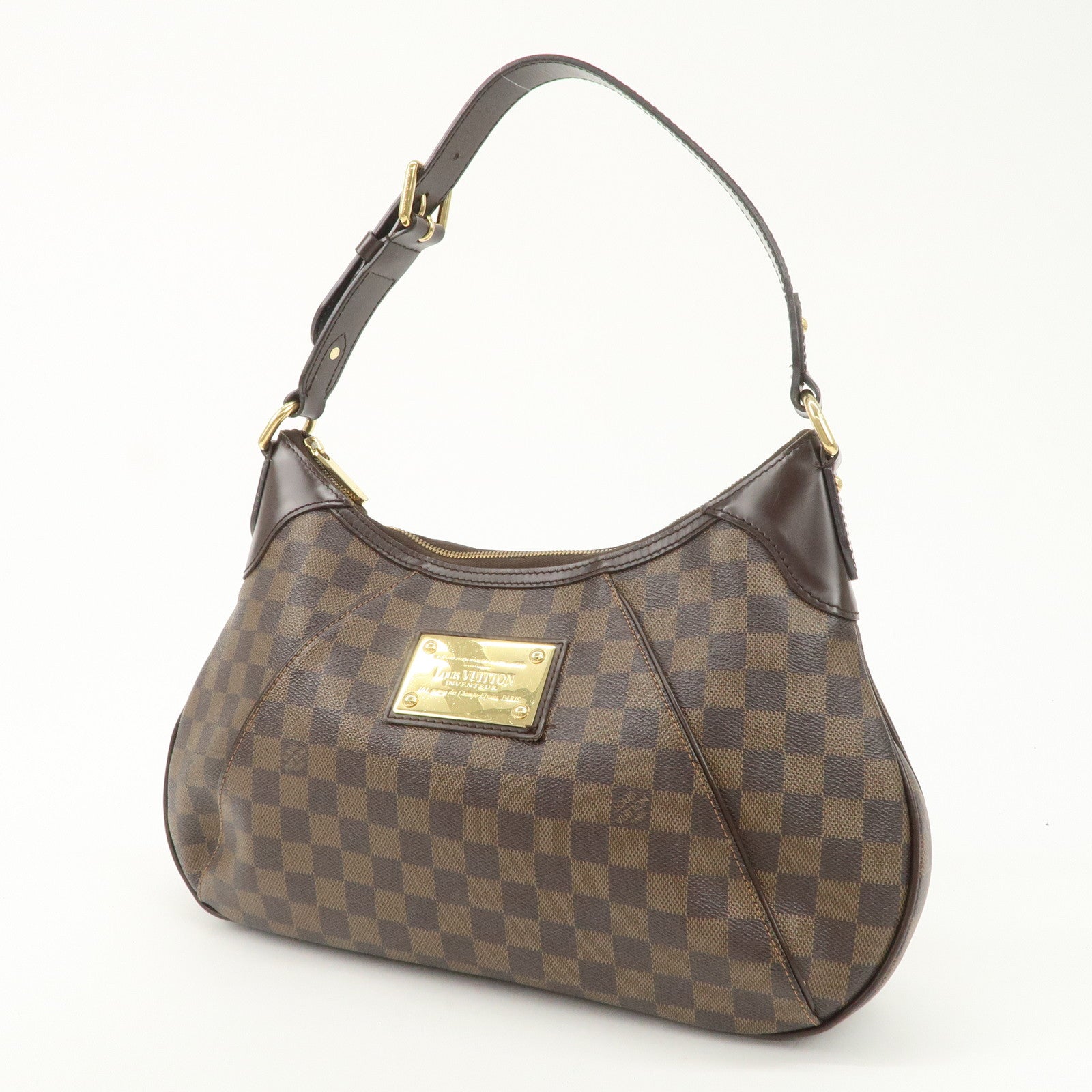 Louis Vuitton Damier Thames PM Shoulder Bag Hand Bag N48180