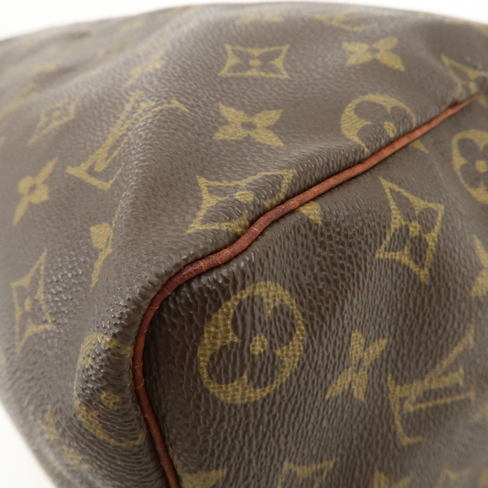 Louis Vuitton Monogram Speedy 40 Hand Bag Boston Bag Brown M41522