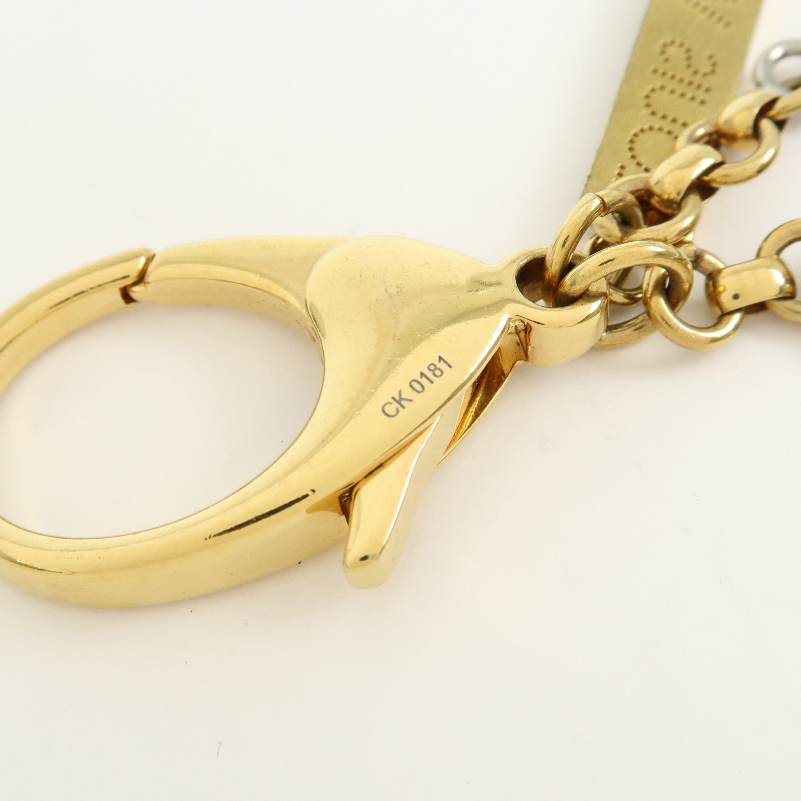 Louis Vuitton Bijoux Sac Tapage Metal Bag Charm Gold Silver M65090
