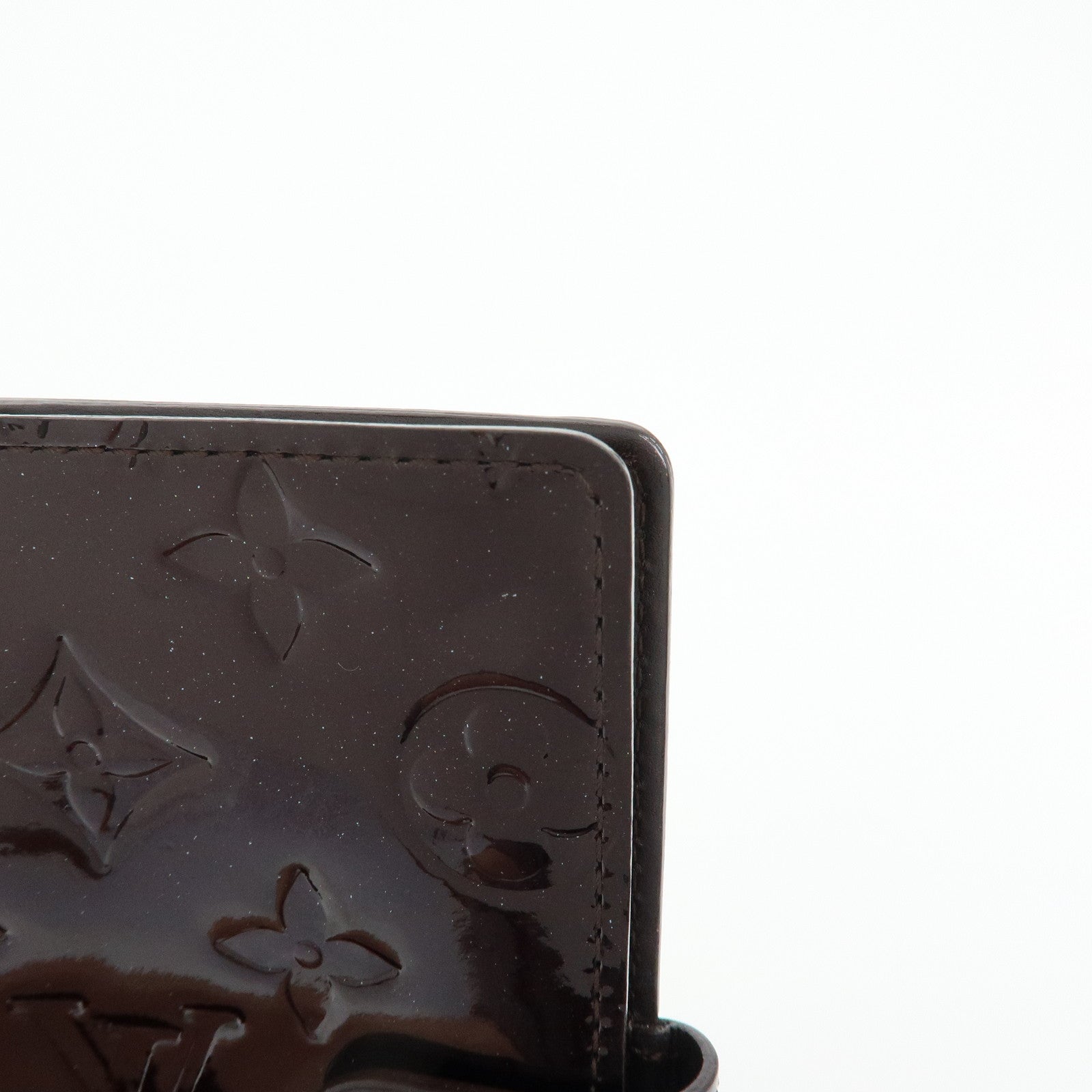 Louis Vuitton Monogram Vernis Leather Agenda PM Amarante R21026