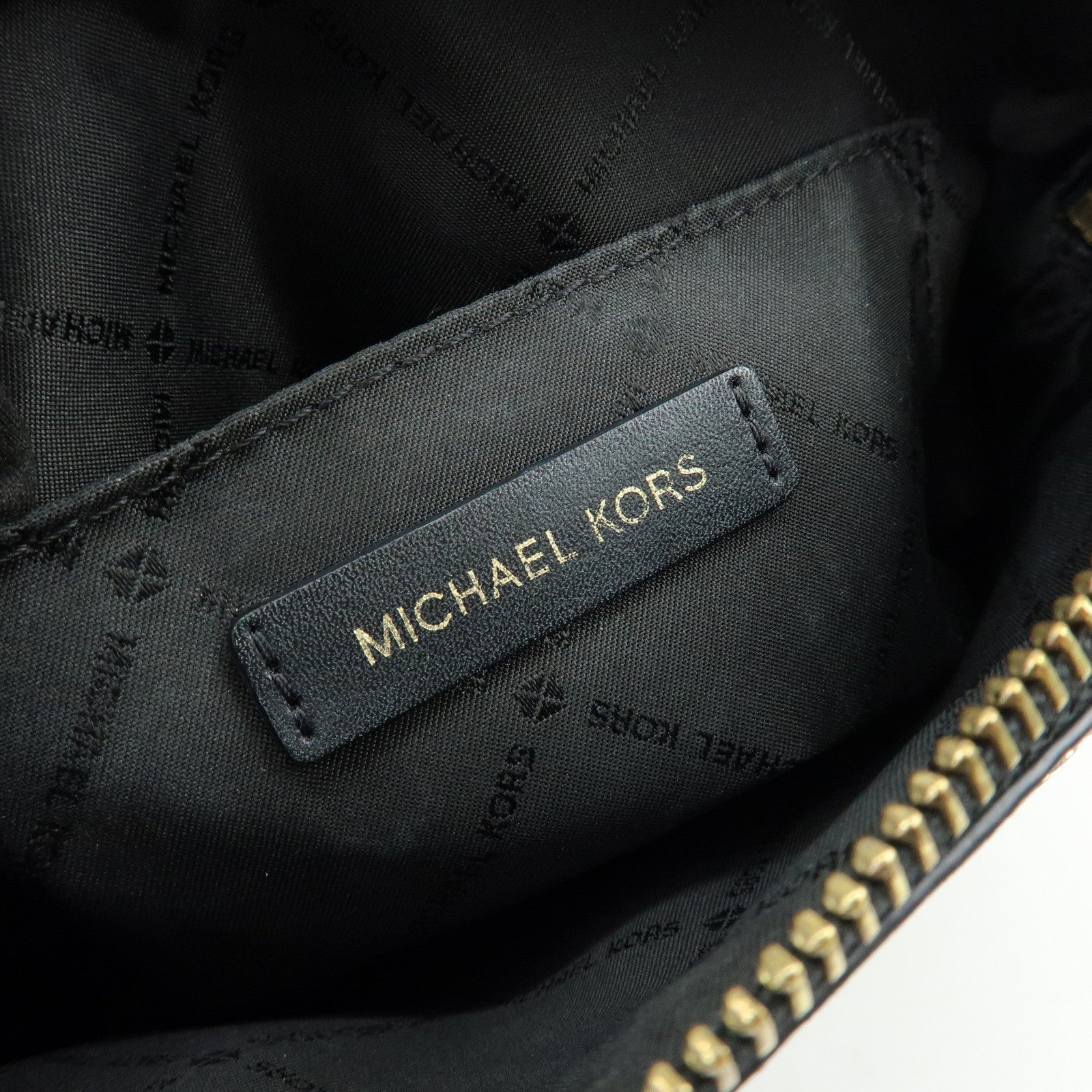 MICHAEL KORS Daria 2-in-1 Satchel Small Leather 2Way Bag Black