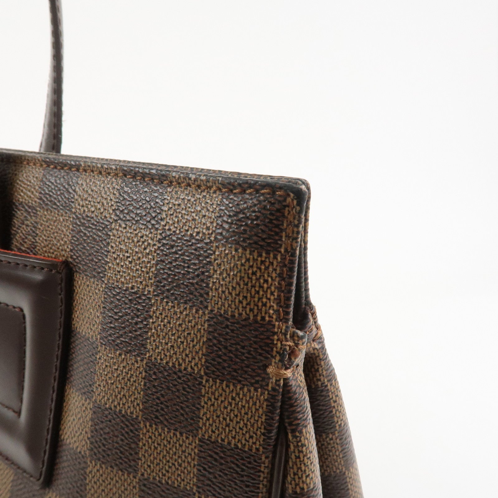 Louis Vuitton Damier Canvas Leather Ballorie Shoulder Bag N51123