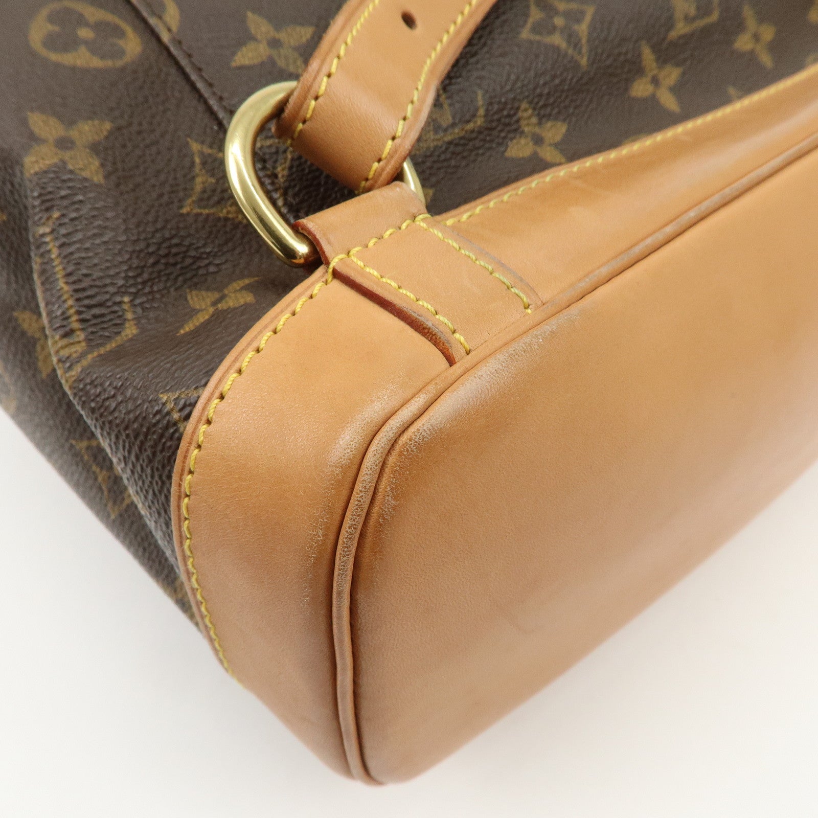 Louis Vuitton Monogram Montsouris GM Backpack Brown M51135