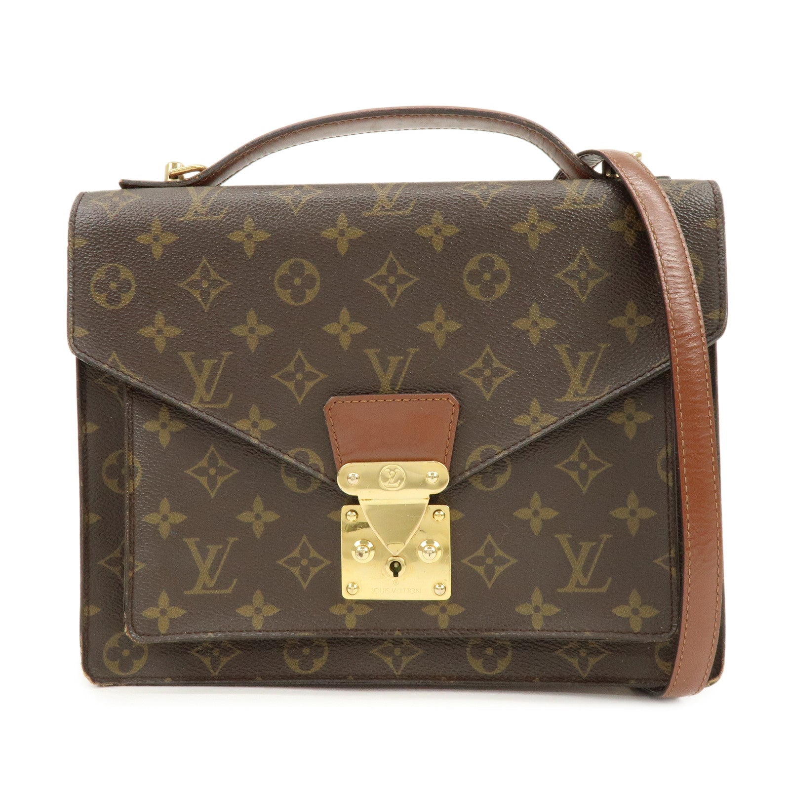Louis Vuitton Monogram Monceau 28 2Way Bag Brief Case M51185