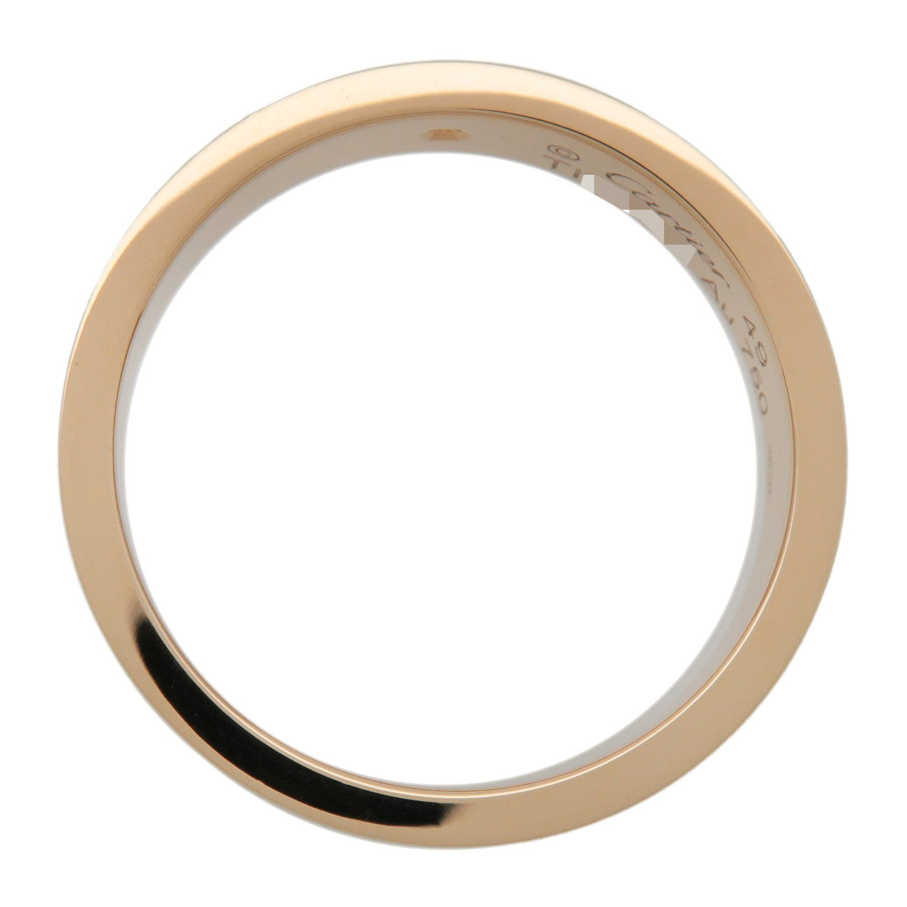 Cartier Mini Love 1P Diamond Ring K18 750 #49 US5 EU9 HK49