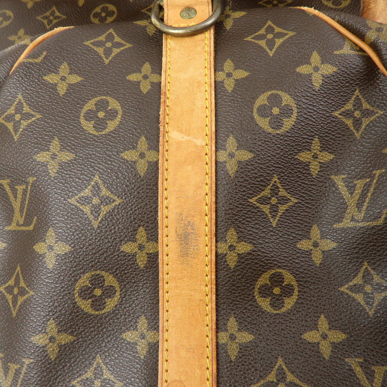 Louis Vuitton Monogram Keep All Bandouliere 60 Boston Bag M41412