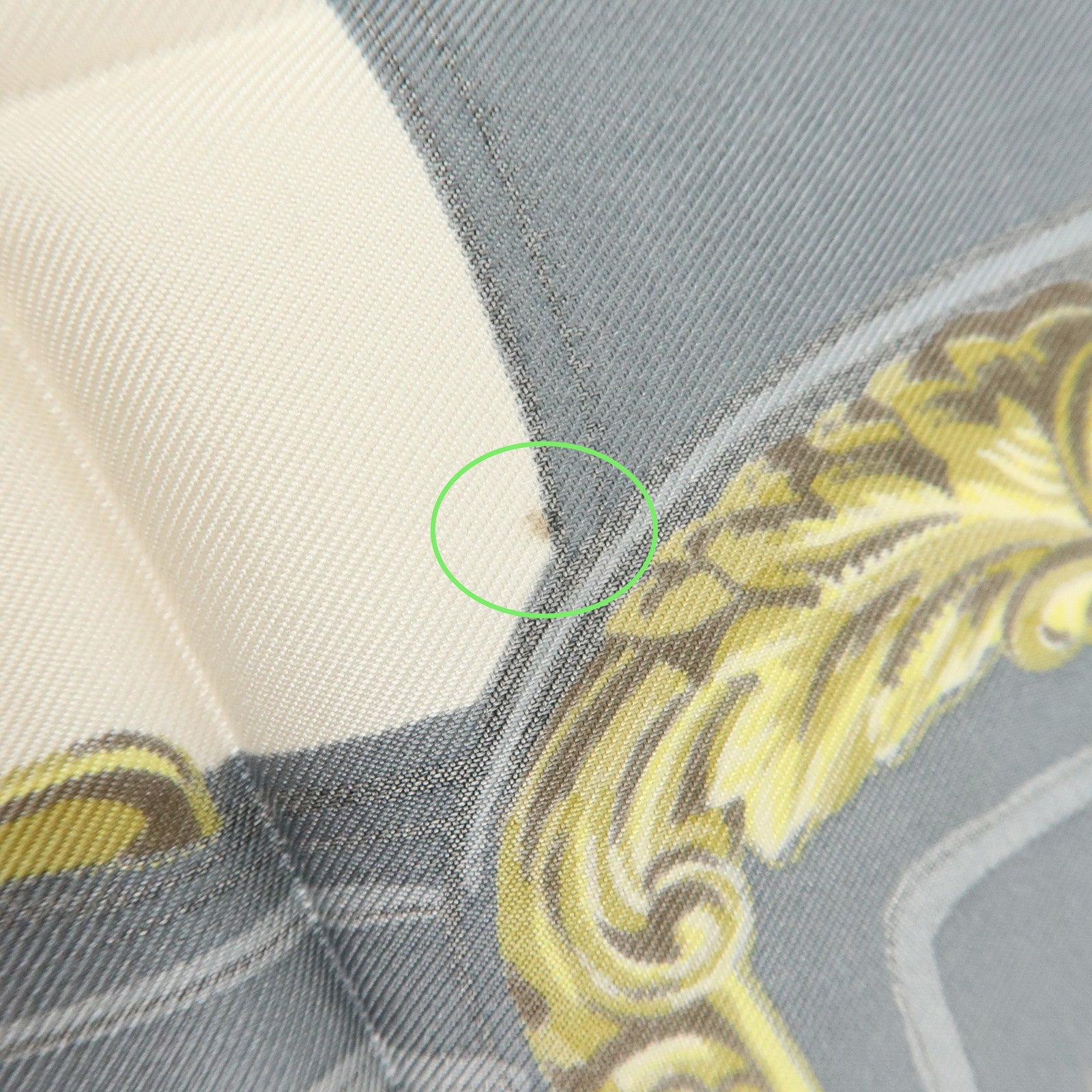 HERMES Carre 90 Silk 100% BRIDES DE GALA Scarf Red White