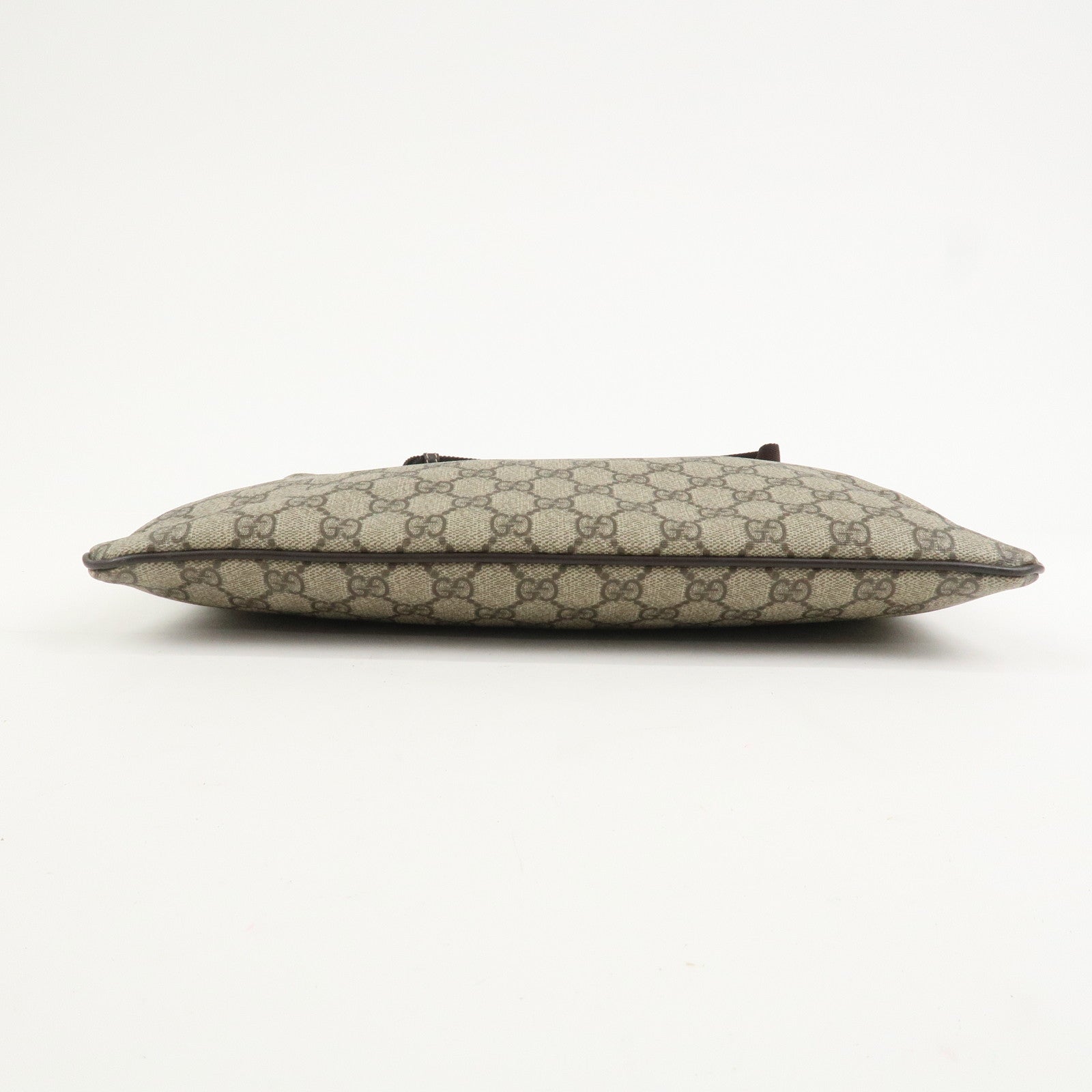 GUCCI GG Supreme Shoulder Bag Crossbody Bag Beige Brown 201446