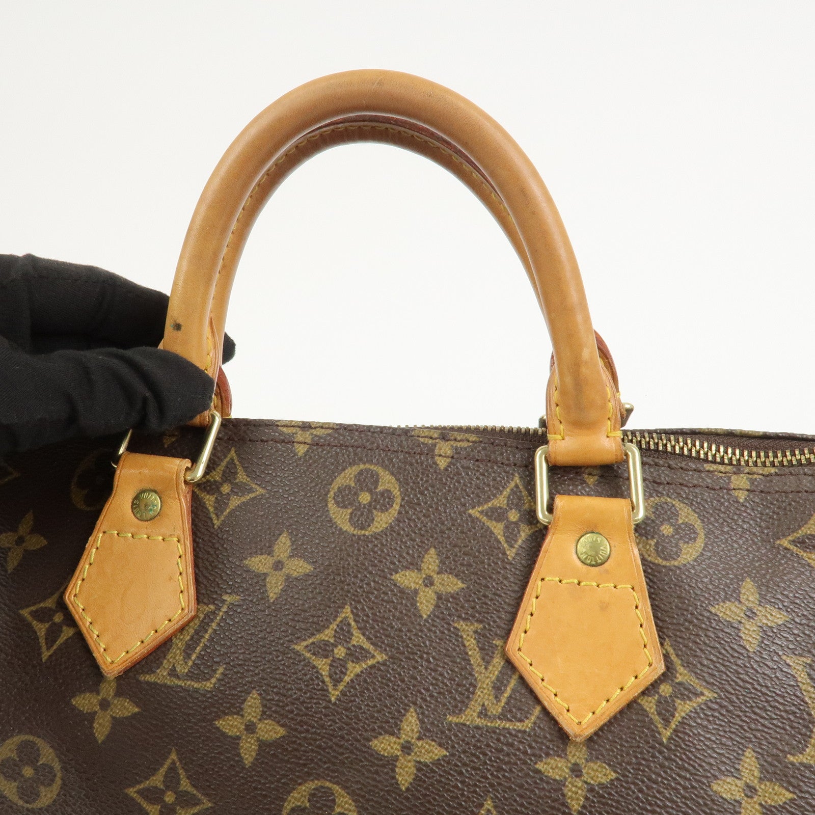 Louis Vuitton Monogram Speedy 30 Boston Bag Hand Bag Brown M41526