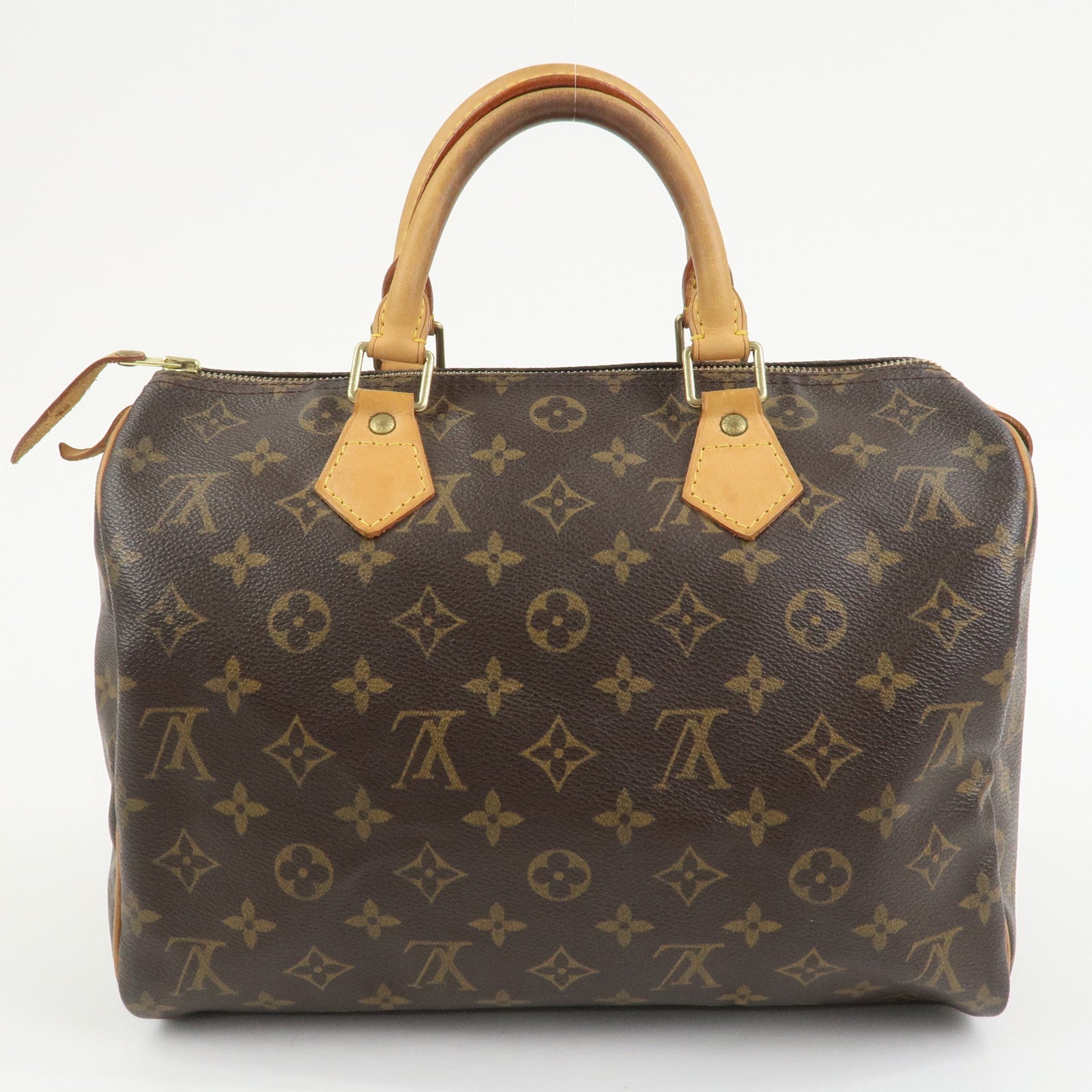 Louis Vuitton Monogram Speedy 30 Boston Bag Hand Bag Brown M41526