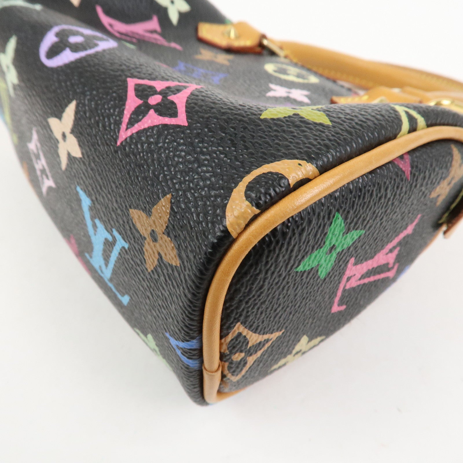 Louis Vuitton Monogram Multicolor Mini Speedy Mini Bag Noir M92644
