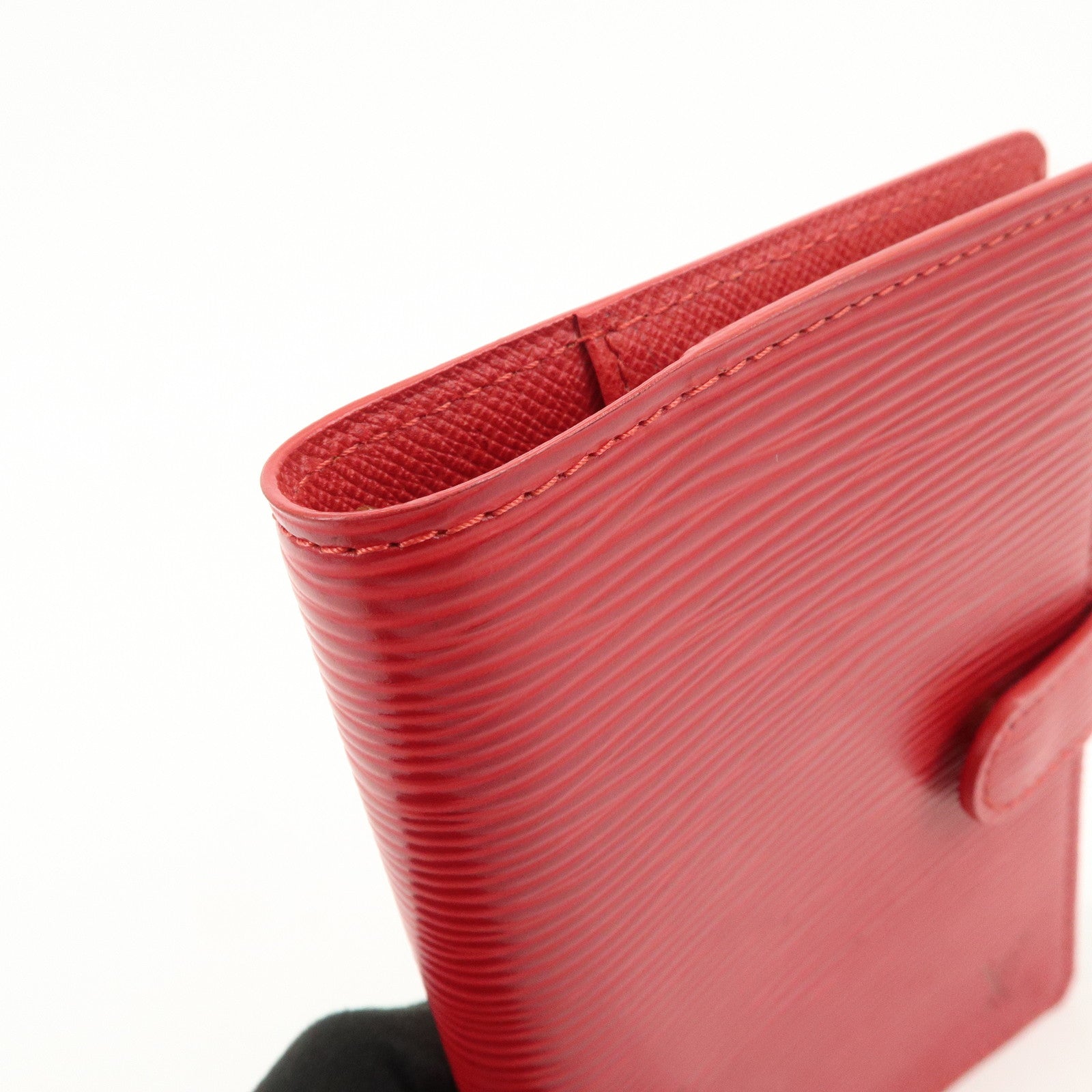 Louis Vuitton Epi Agenda PM Planner Cover Castillian Red R20057