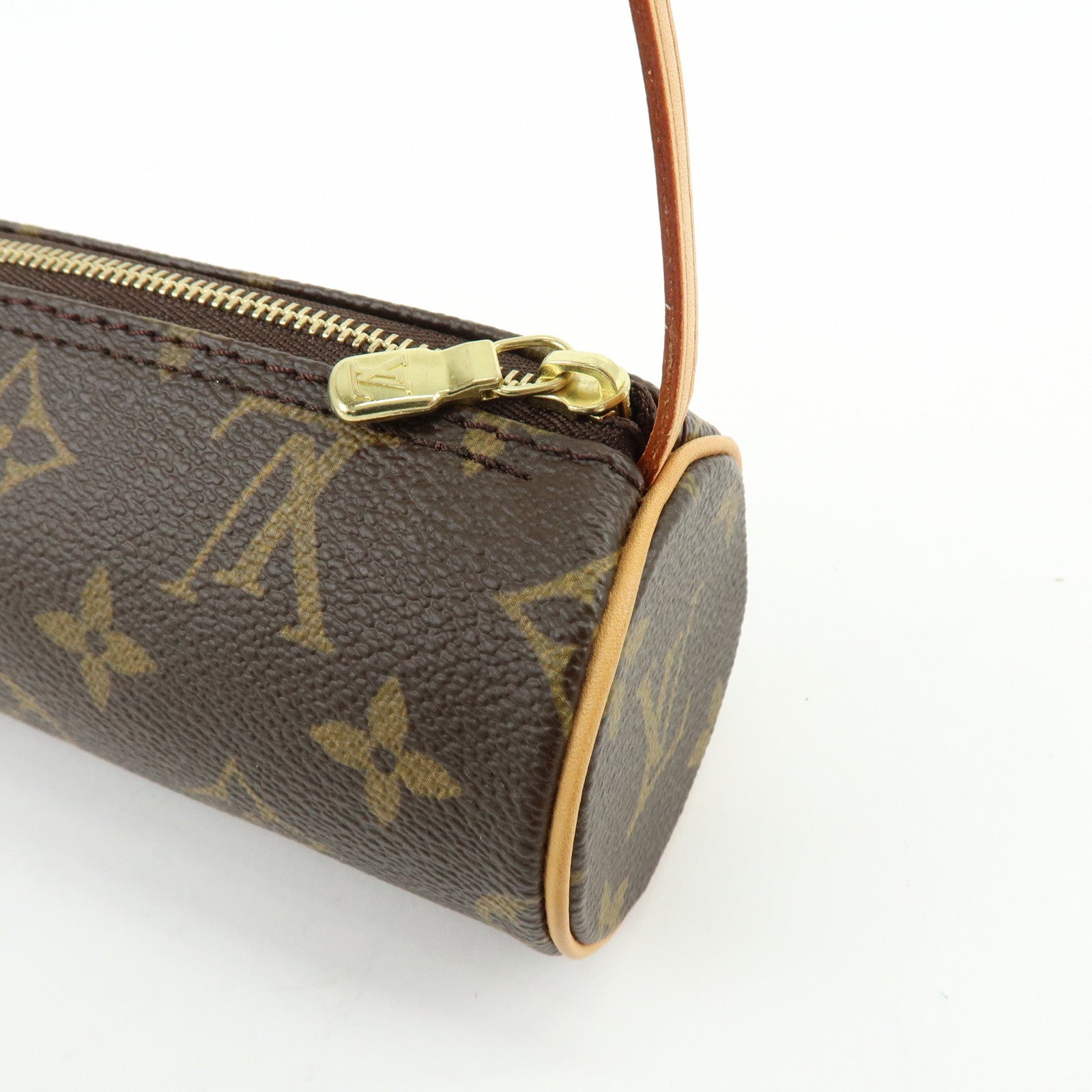 Louis Vuitton Monogram Canvas Mini Pouch for Papillon Bag Brown