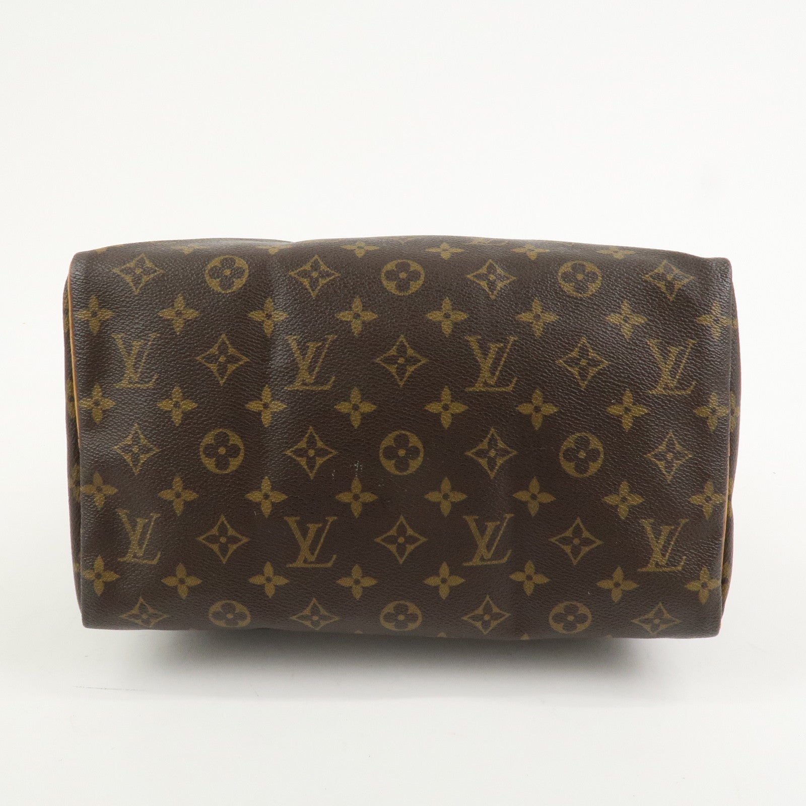 Louis Vuitton Monogram Speedy 30 Boston Bag Hand Bag Brown M41526