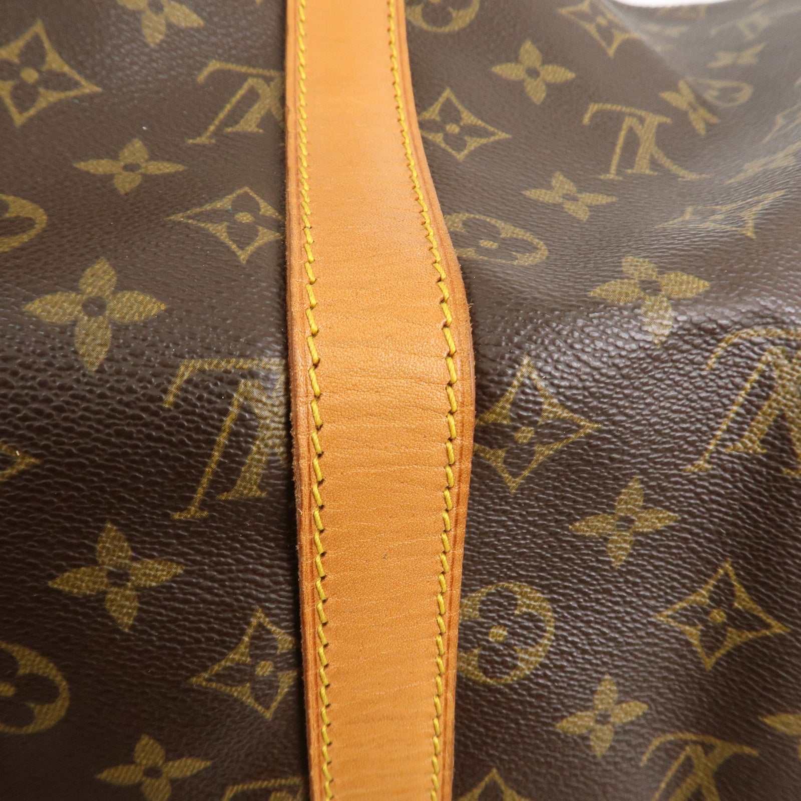 Louis Vuitton Monogram Keep All Bandouliere 45 Boston Bag M41418