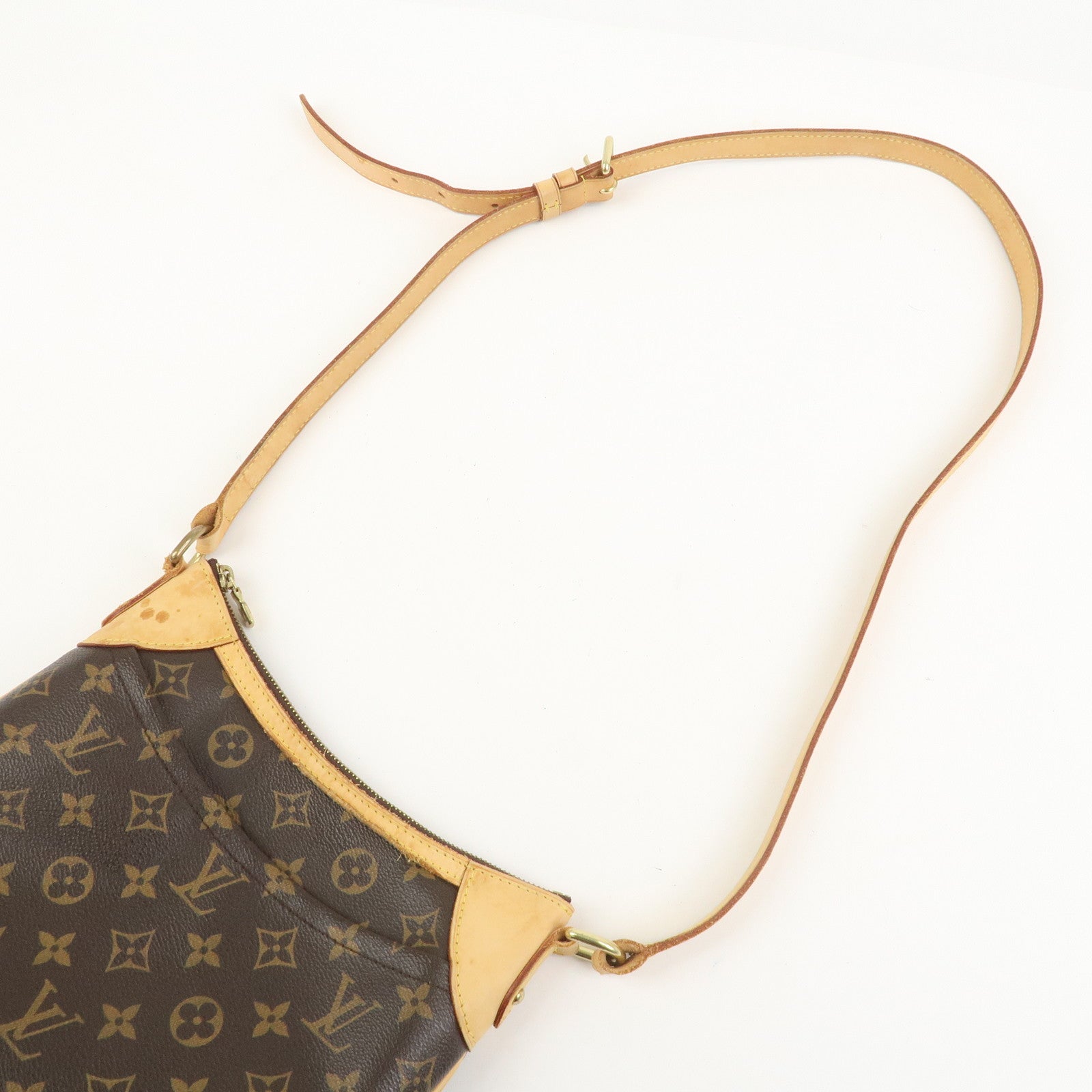 Louis Vuitton Monogram Odeon PM Shoulder Bag Brown M56390