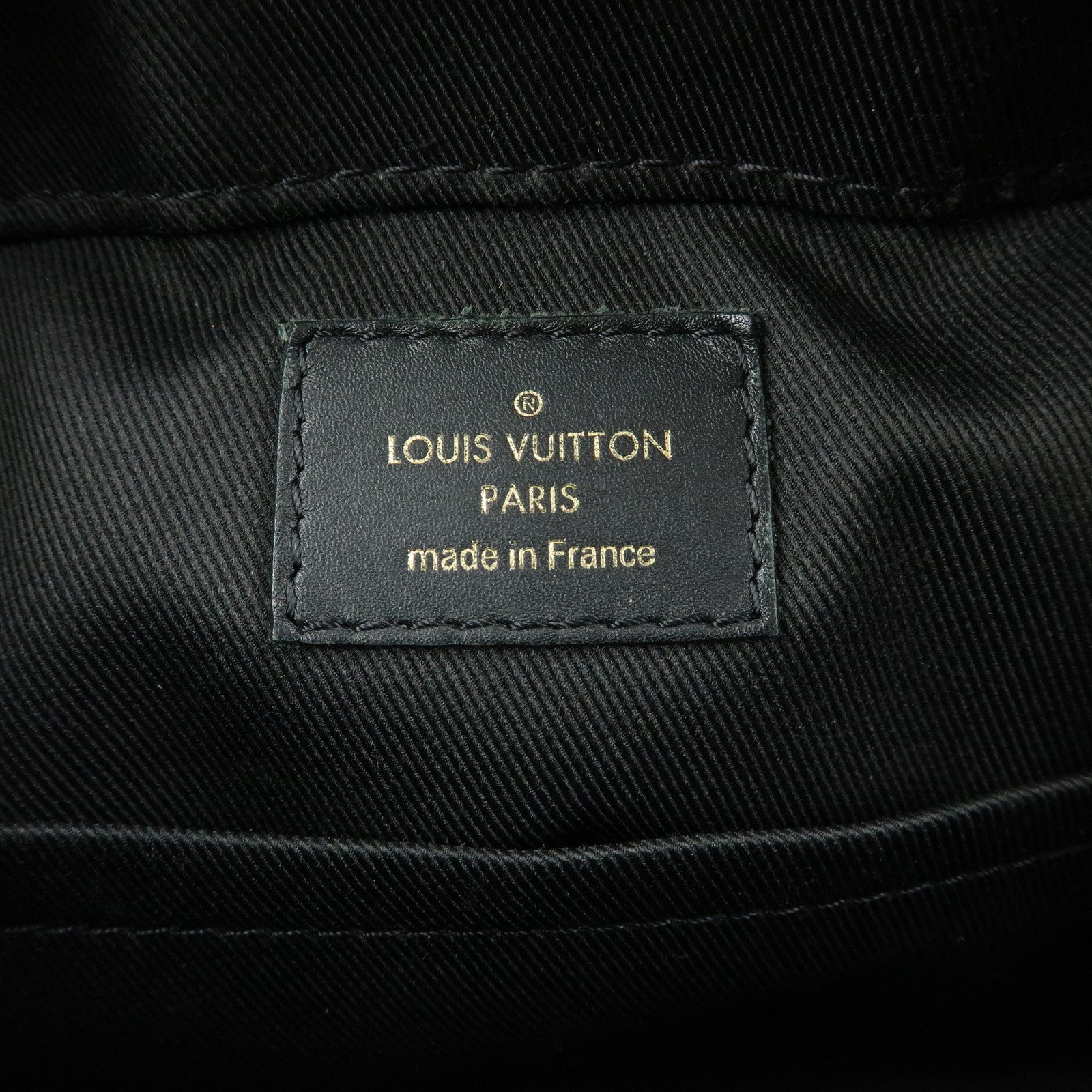 Louis Vuitton Monogram Canvas Leather Saintonge Shoulder Bag M43555