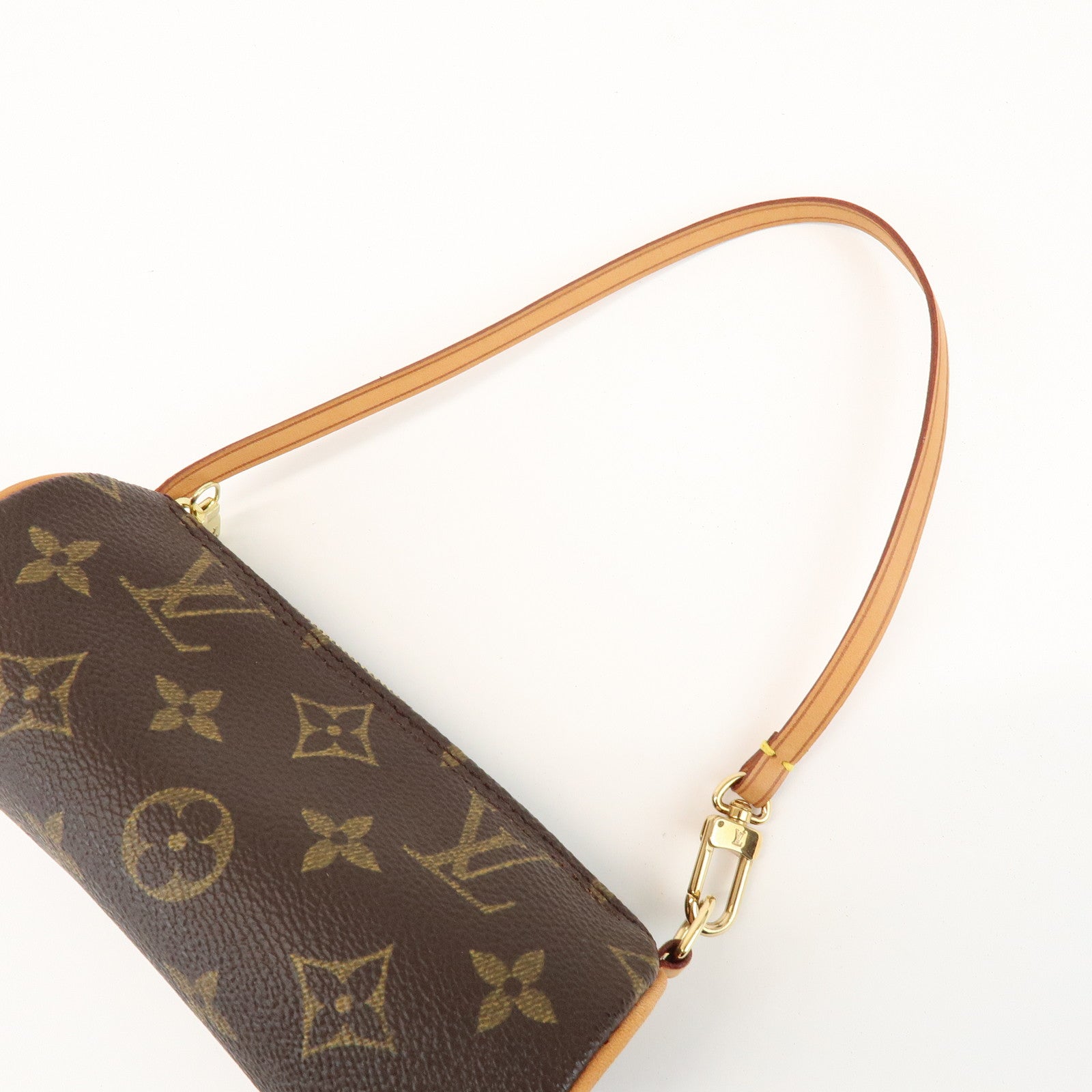 Louis Vuitton Monogram Mini Pouch for Papillon Bag Brown