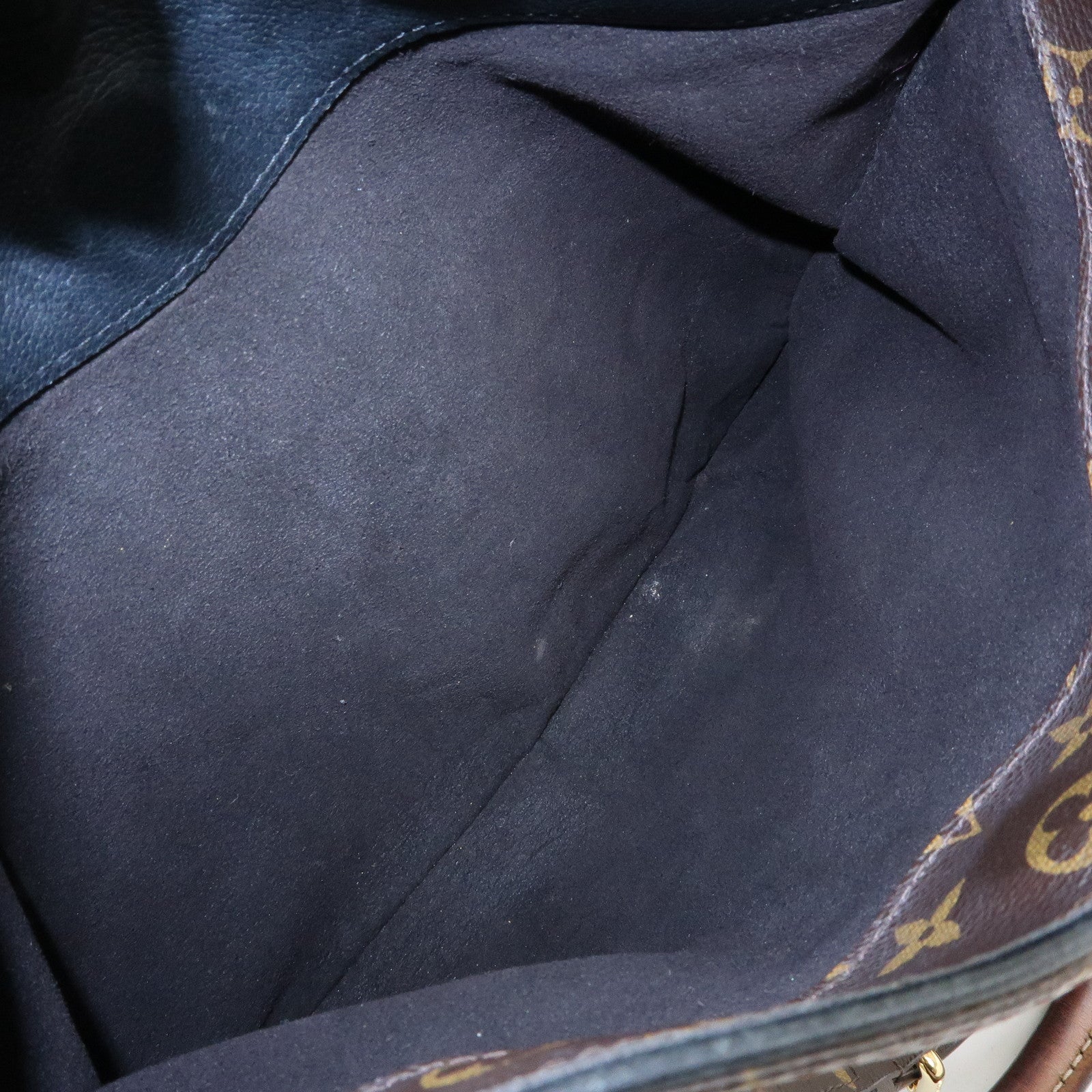 Louis Vuitton Monogram Pallas 2Way Bag Hand Bag Brown Noir M41064