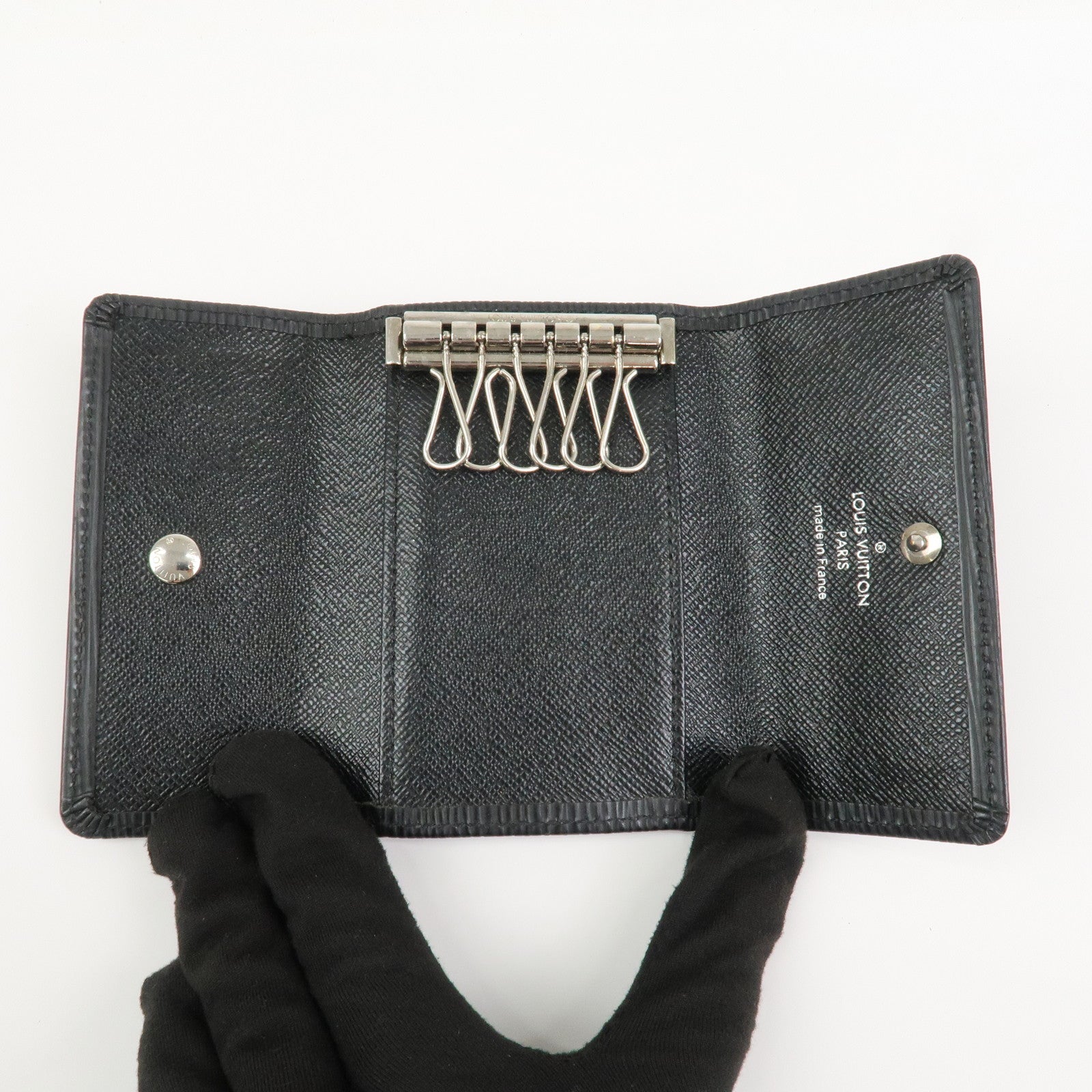 Louis Vuitton Epi Multicles 6 Key Case Key Holder Noir M63812