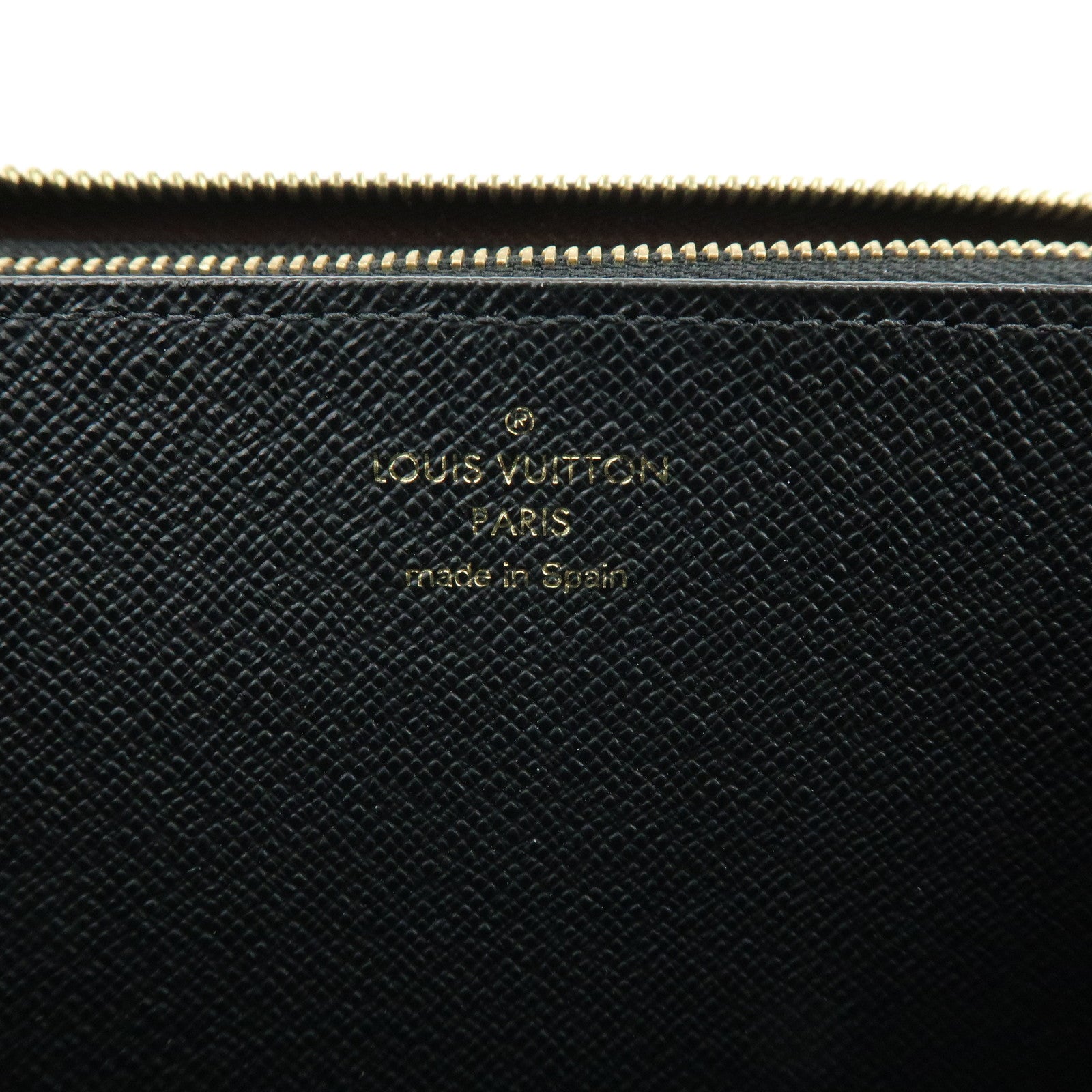 Louis Vuitton Giant Monogram Reverse Zippy Long Wallet Brown M69353