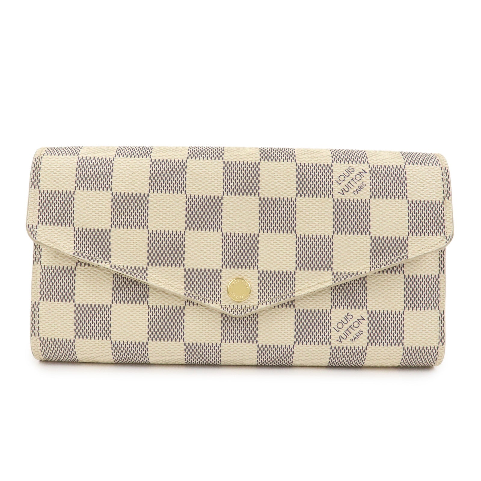 Louis Vuitton Damier Azur Portefeuille Sarah Long Wallet N63208