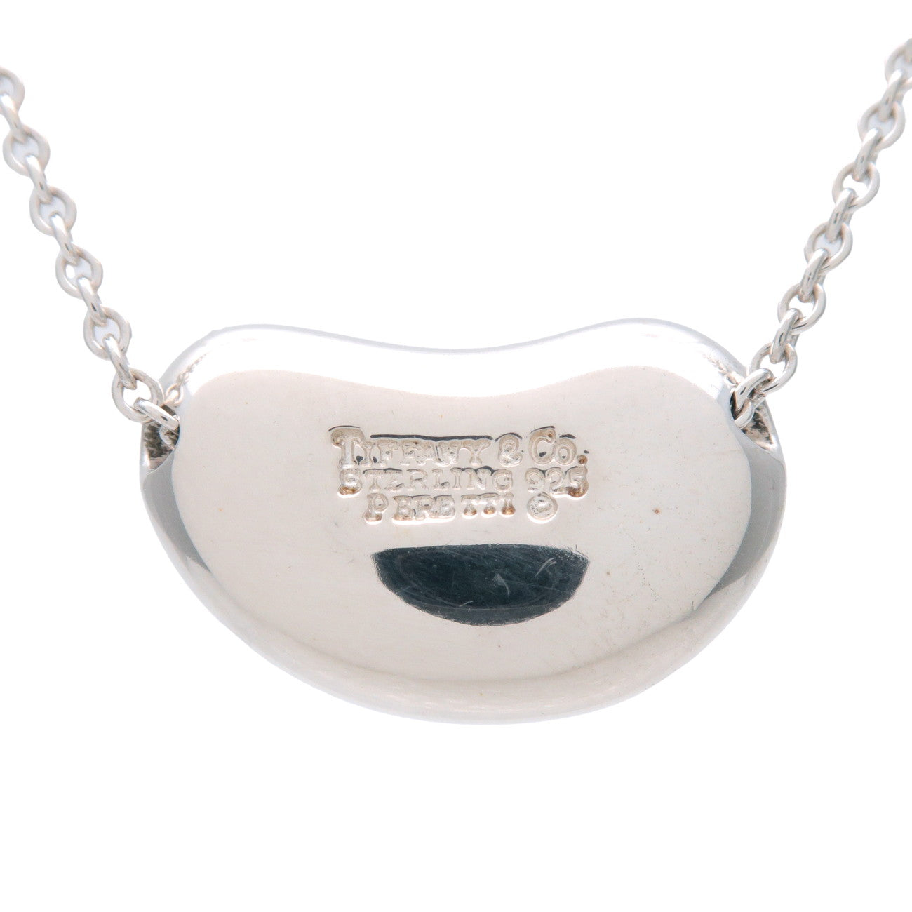 Tiffany & Co Bean Necklace Large SV925 Silver