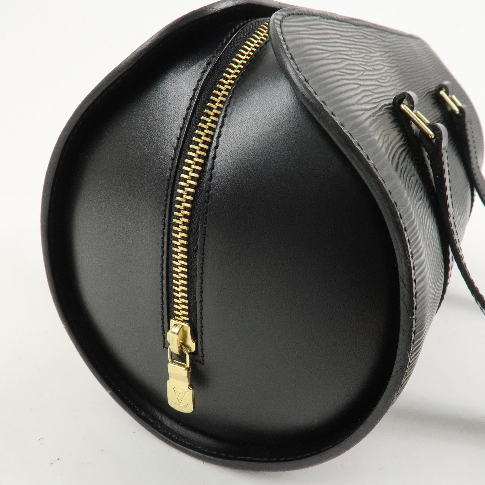 Louis Vuitton Epi Soufflot Hand Bag Shoulder Bag Noir M52862