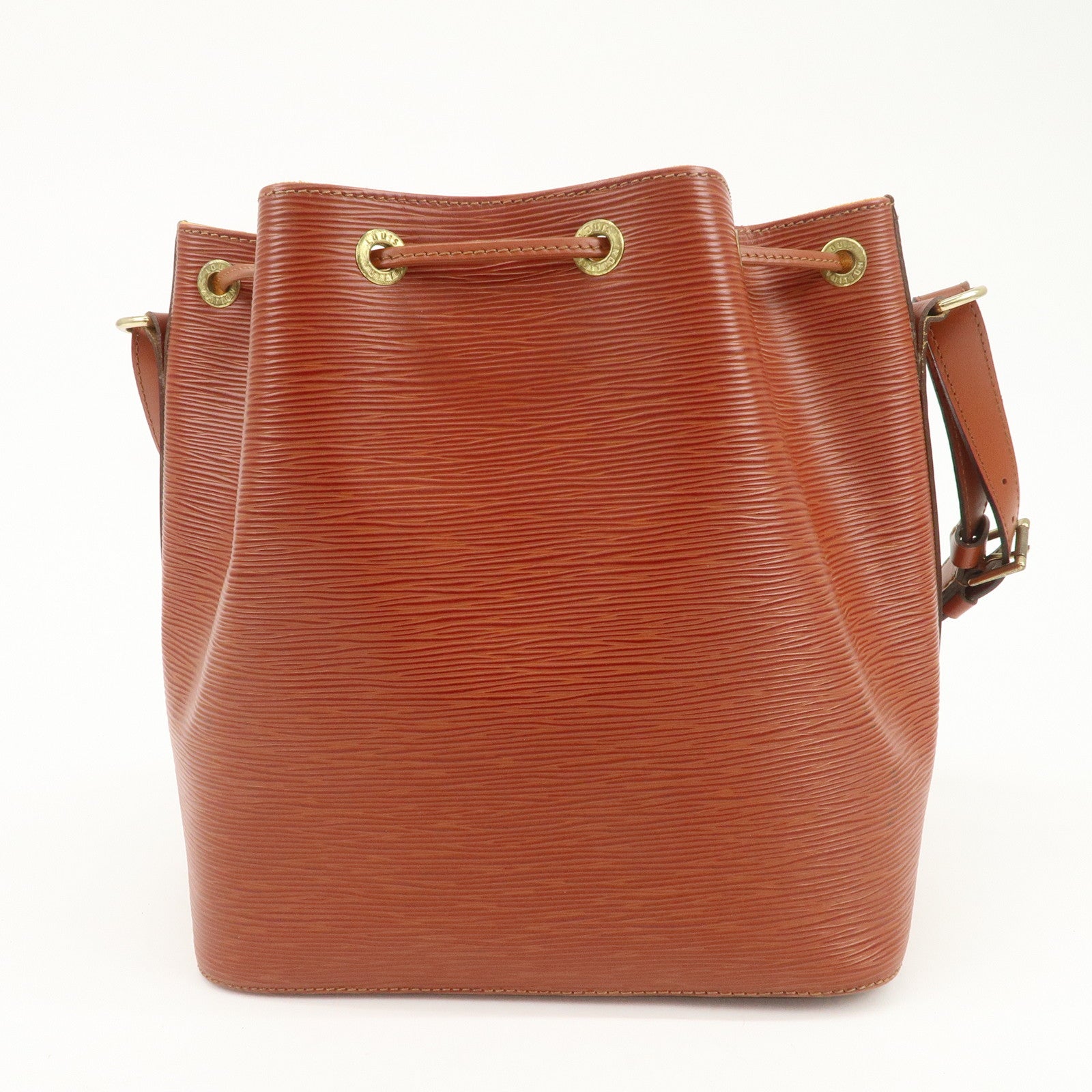 Louis Vuitton Epi Petit Noe Shoulder Bag Kenya Brown M44103