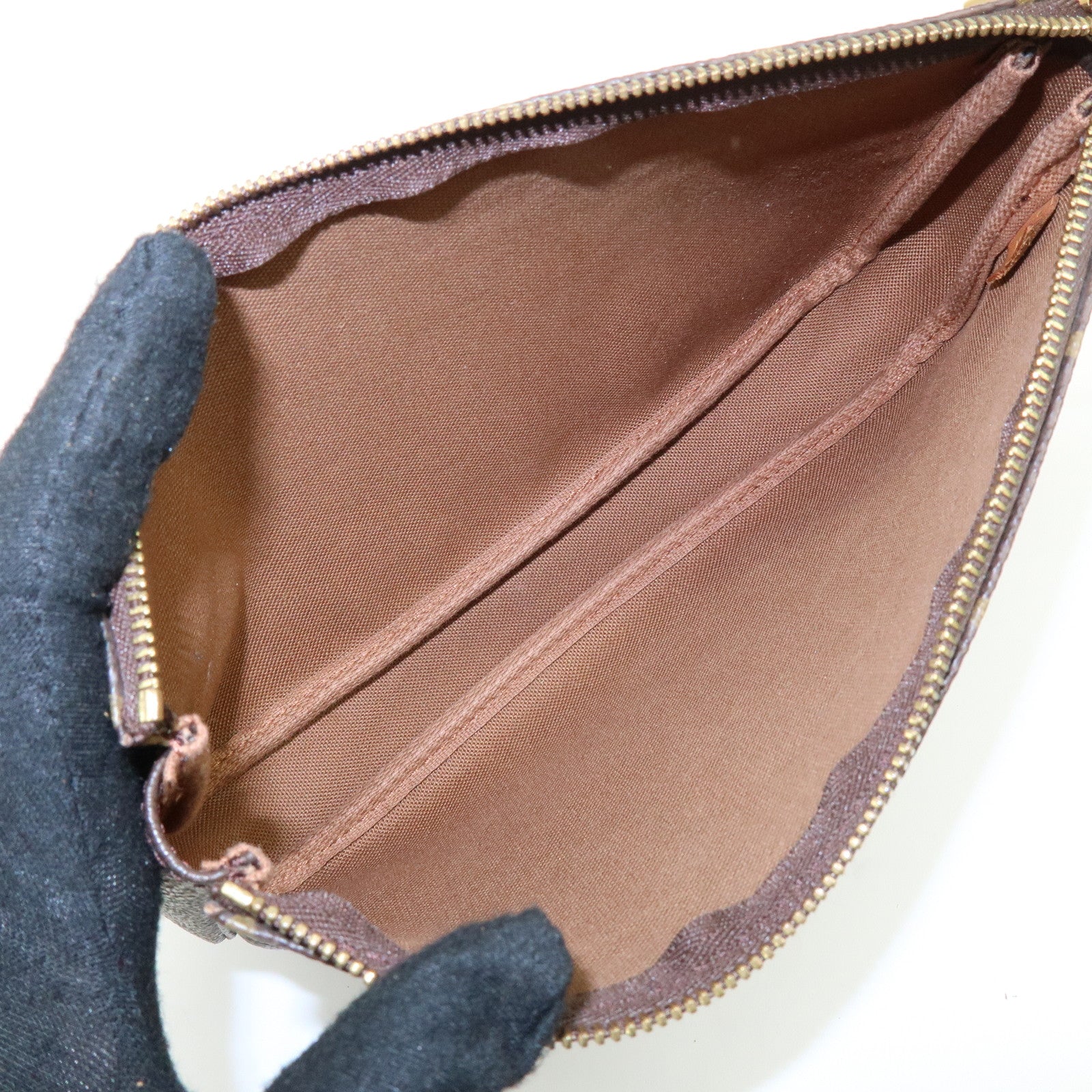 Louis Vuitton Monogram Pochette Accessoires Pouch Hand Bag M51980