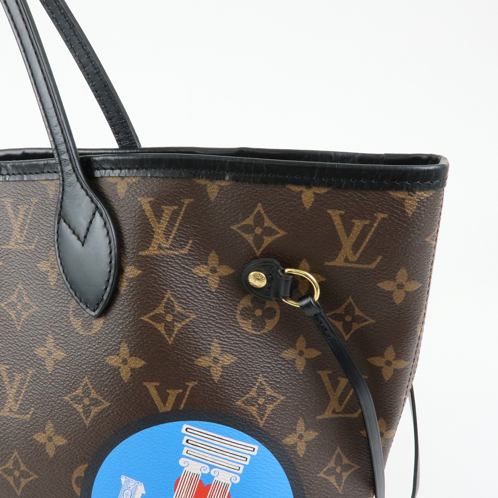 Louis Vuitton Monogram LV World Tour Neverfull MM Tote Bag M42844