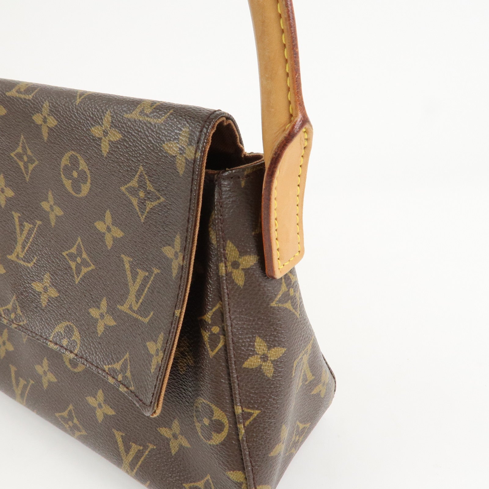 Louis Vuitton Monogram Mini Looping Shoulder Bag Brown M51147
