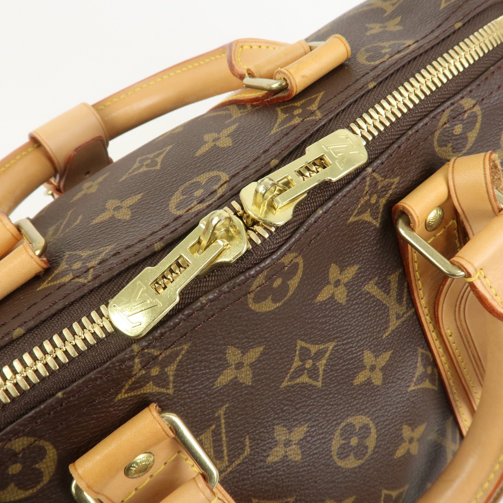 Louis Vuitton Monogram Keep All Bandouliere 45 Boston Bag M41418