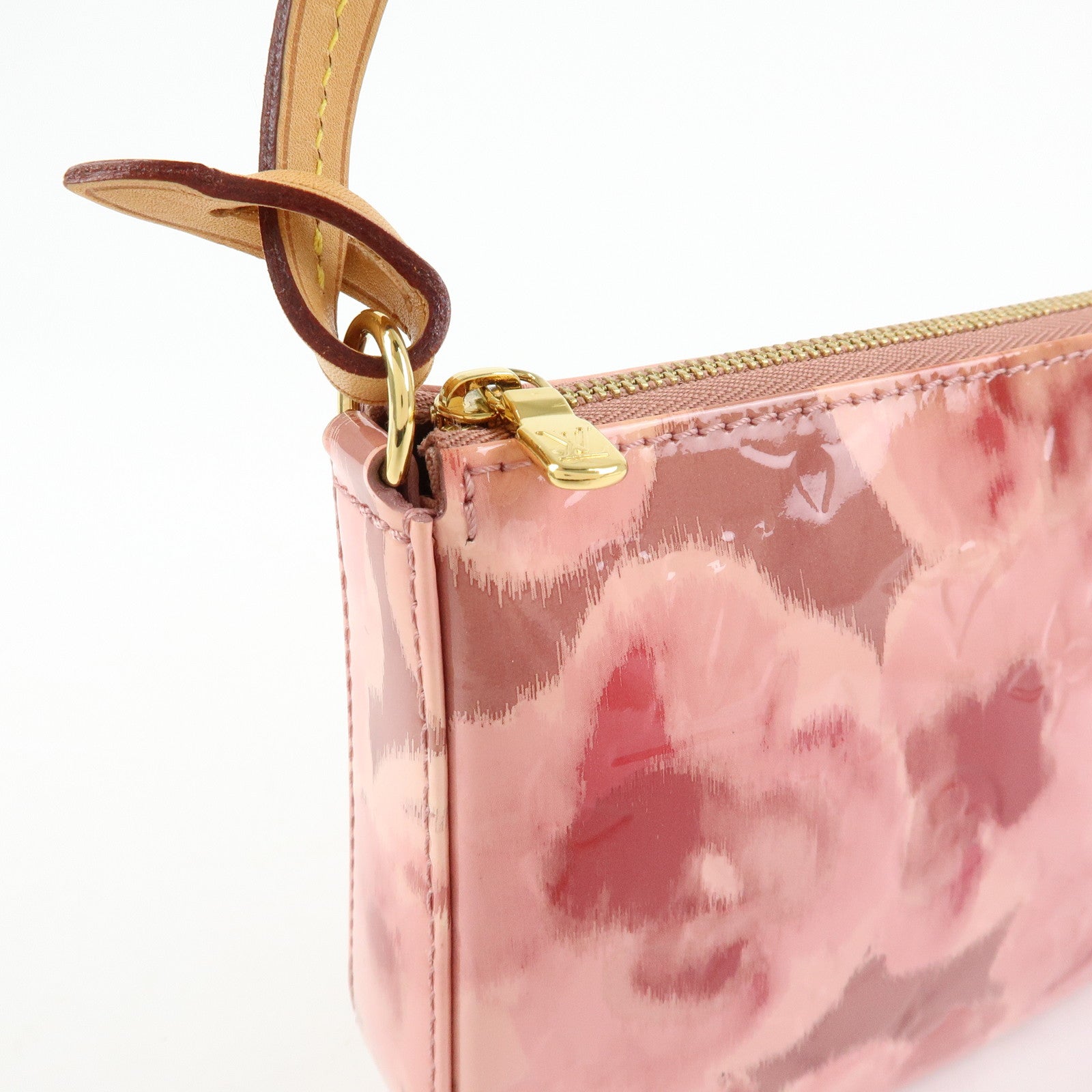 Louis Vuitton Vernis Archipel Ikat Flower Shoulder Bag Pink M90043