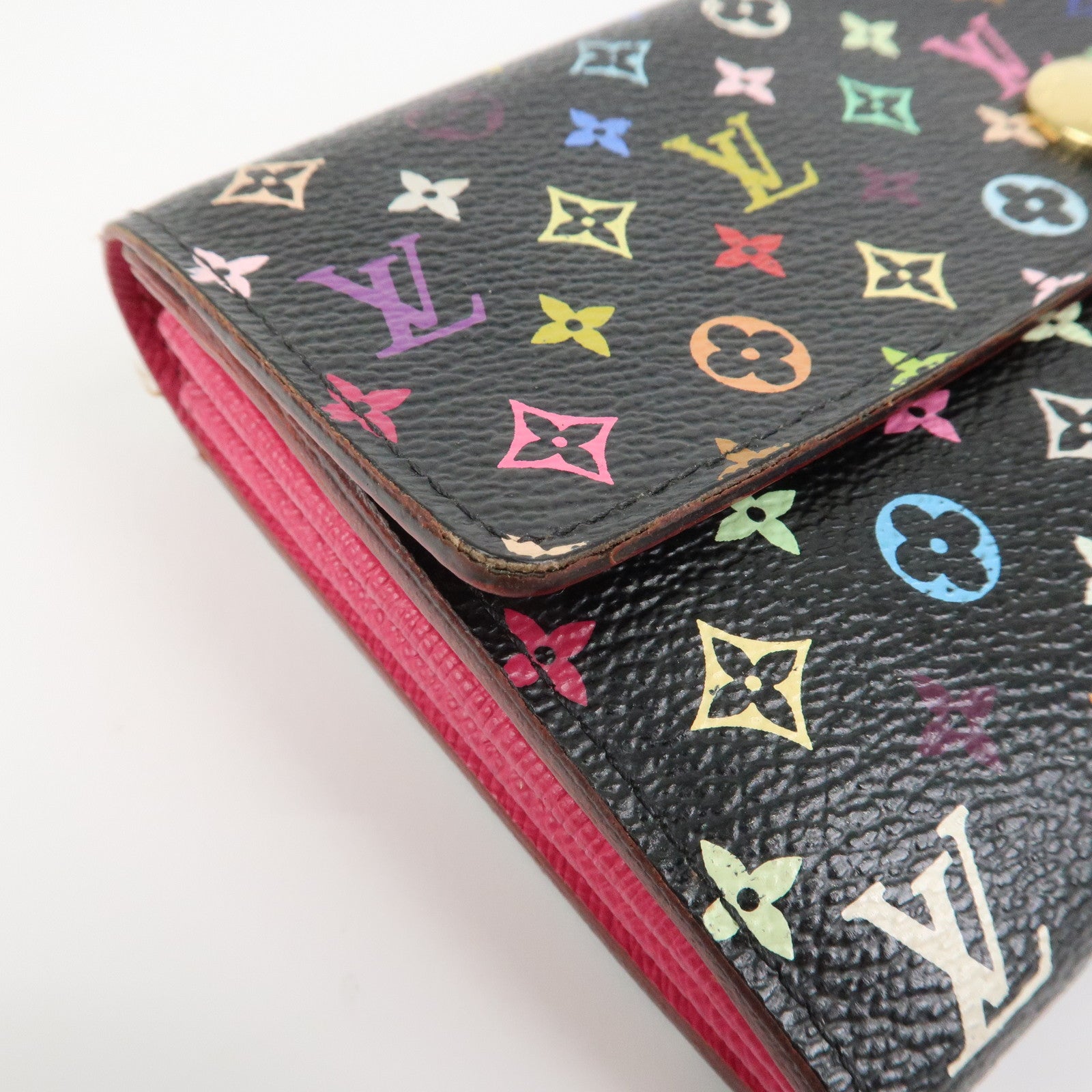 Louis Vuitton Monogram Multicolor Portefeuille Sarah Wallet M93747