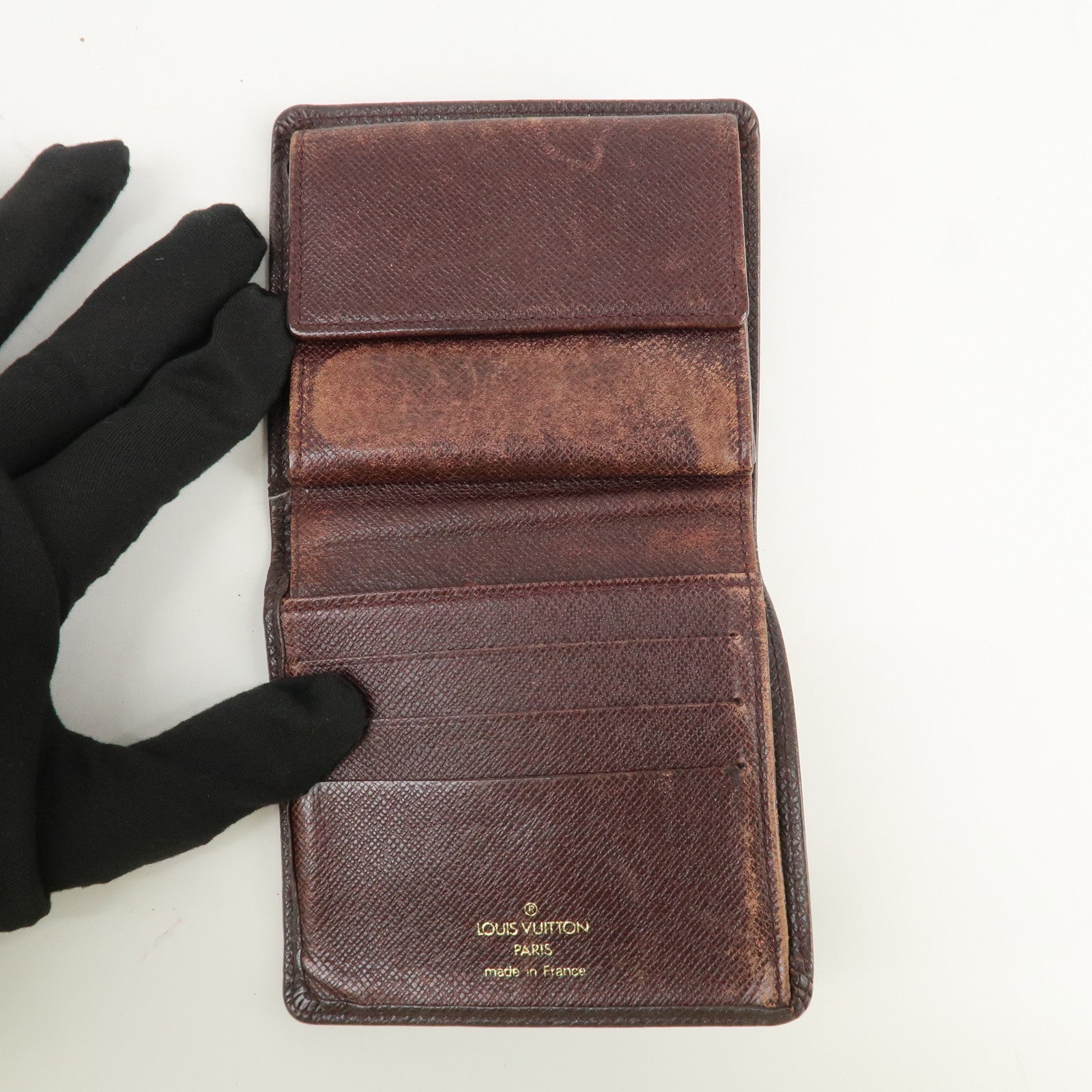 Louis Vuitton Set of 3 Monogram Epi Taiga Wallet M63575 M30456 M61652 Used