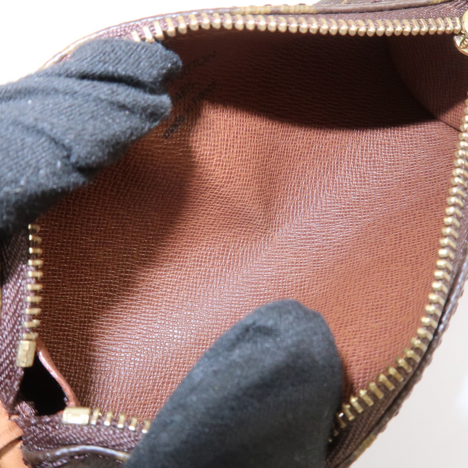 Louis Vuitton Monogram Mini Pouch for Papillon Bag Brown