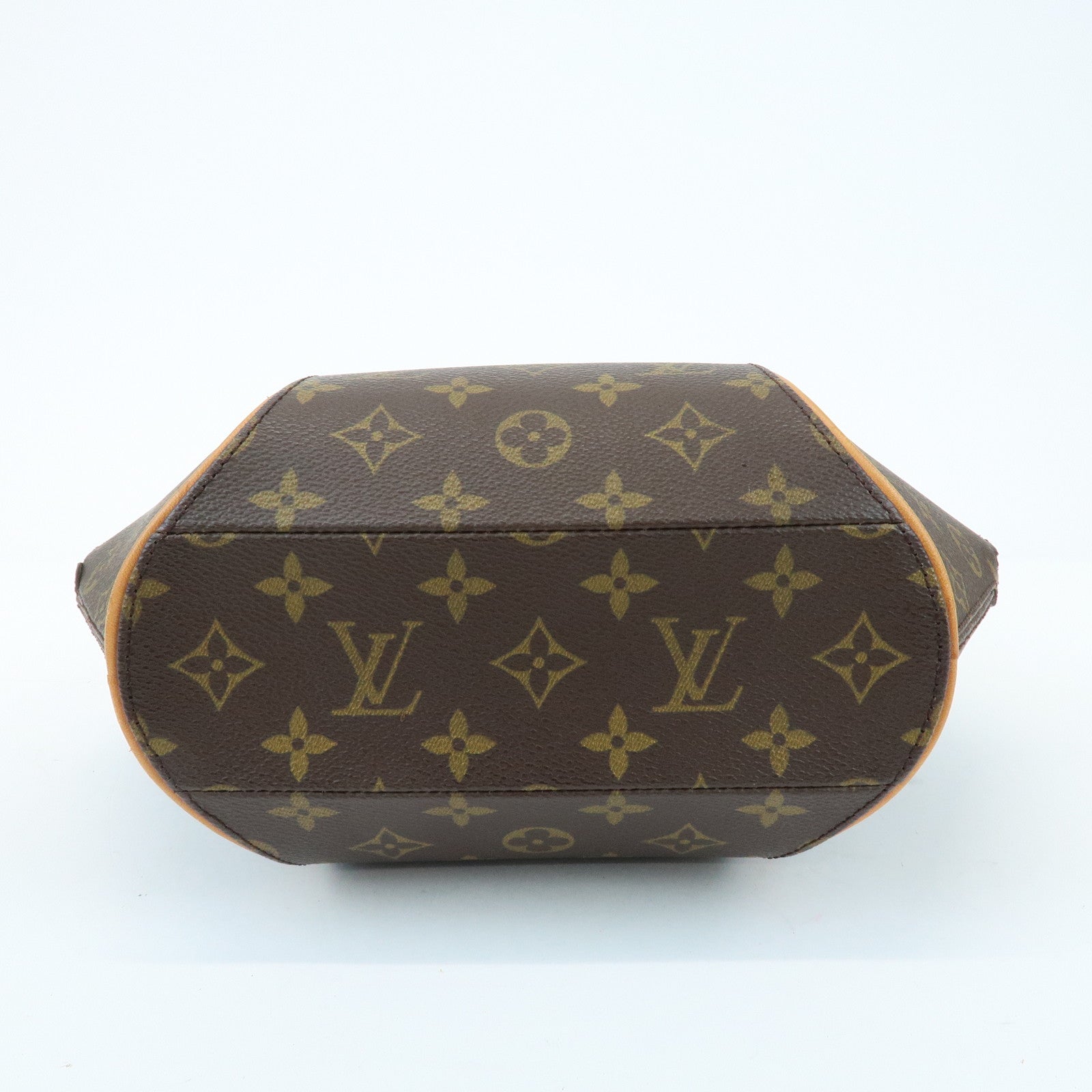 Louis Vuitton Monogram Ellipse PM Hand Bag Brown M51127