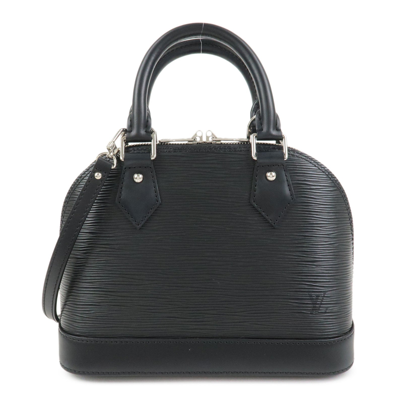 Louis Vuitton Epi Alma BB 2Way Hand Bag Shoulder Bag Noir M40862