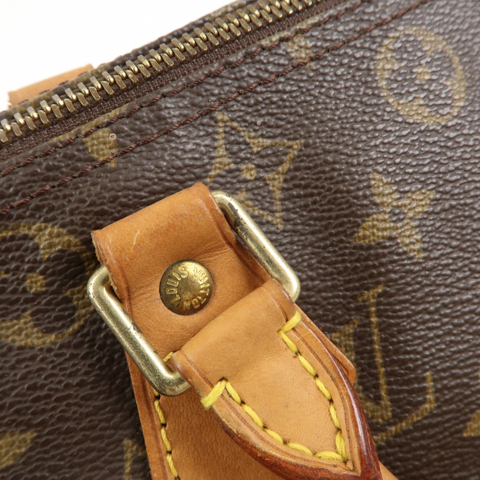 Louis Vuitton Monogram Speedy 30 Boston Bag Hand Bag Brown M41526