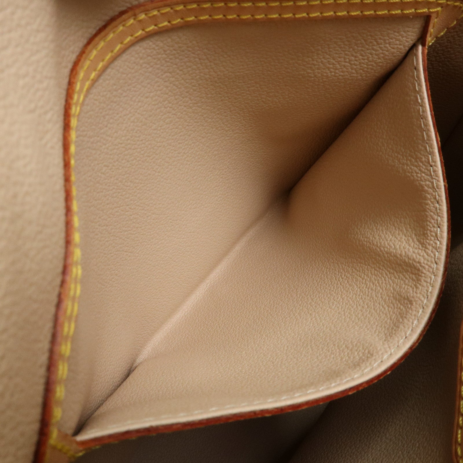 Louis Vuitton Monogram Canvas Bucket PM Hand Bag Brown M42238