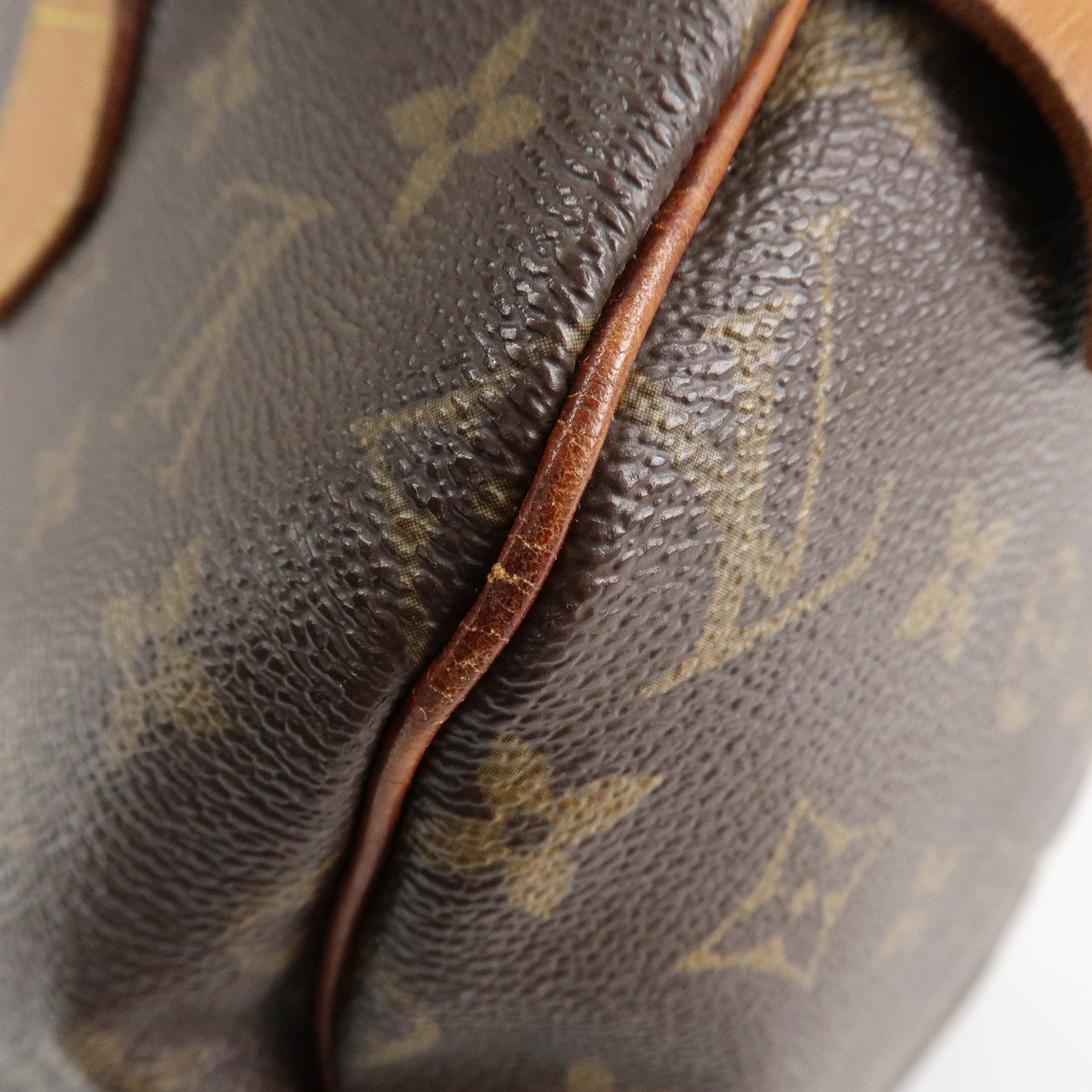 Louis Vuitton Monogram Speedy 30 Boston Bag Hand Bag Brown M41526 Used