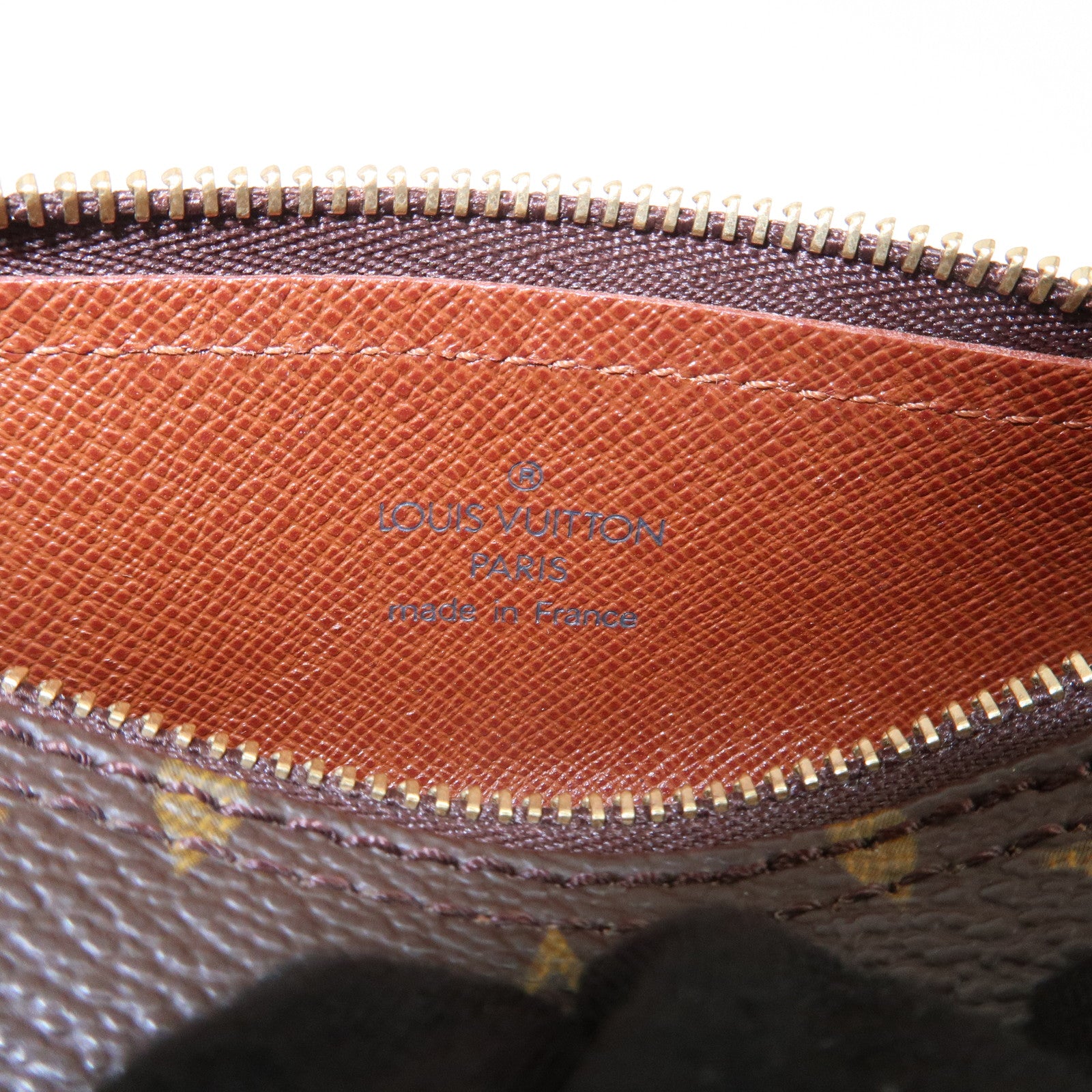 Louis Vuitton Monogram Set of 2 Mini Pouch for Papillon Bag Brown