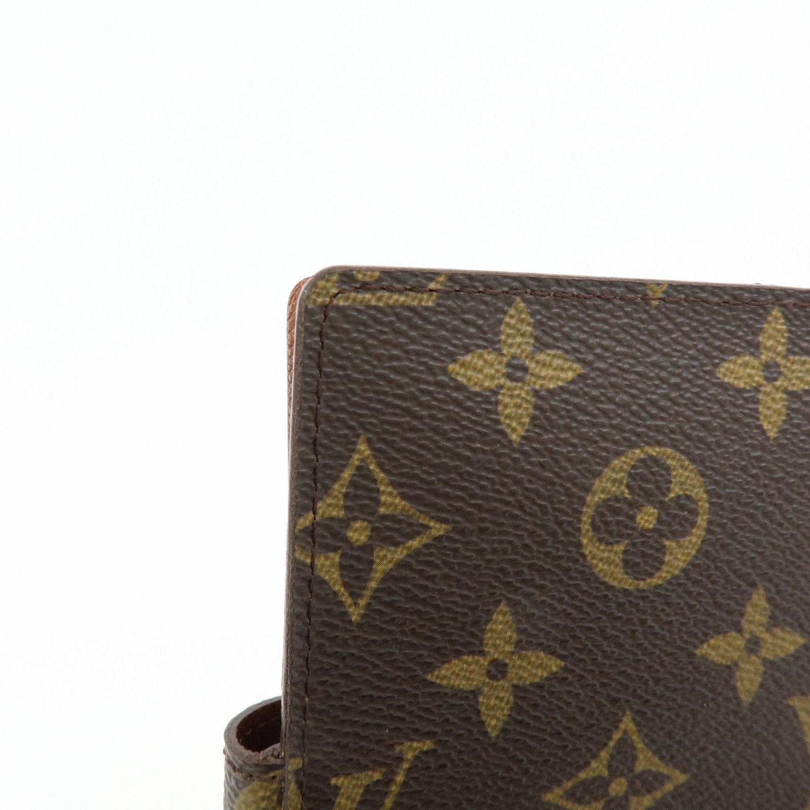 Louis Vuitton Monogram Agenda PM Planner Cover Brown R20005