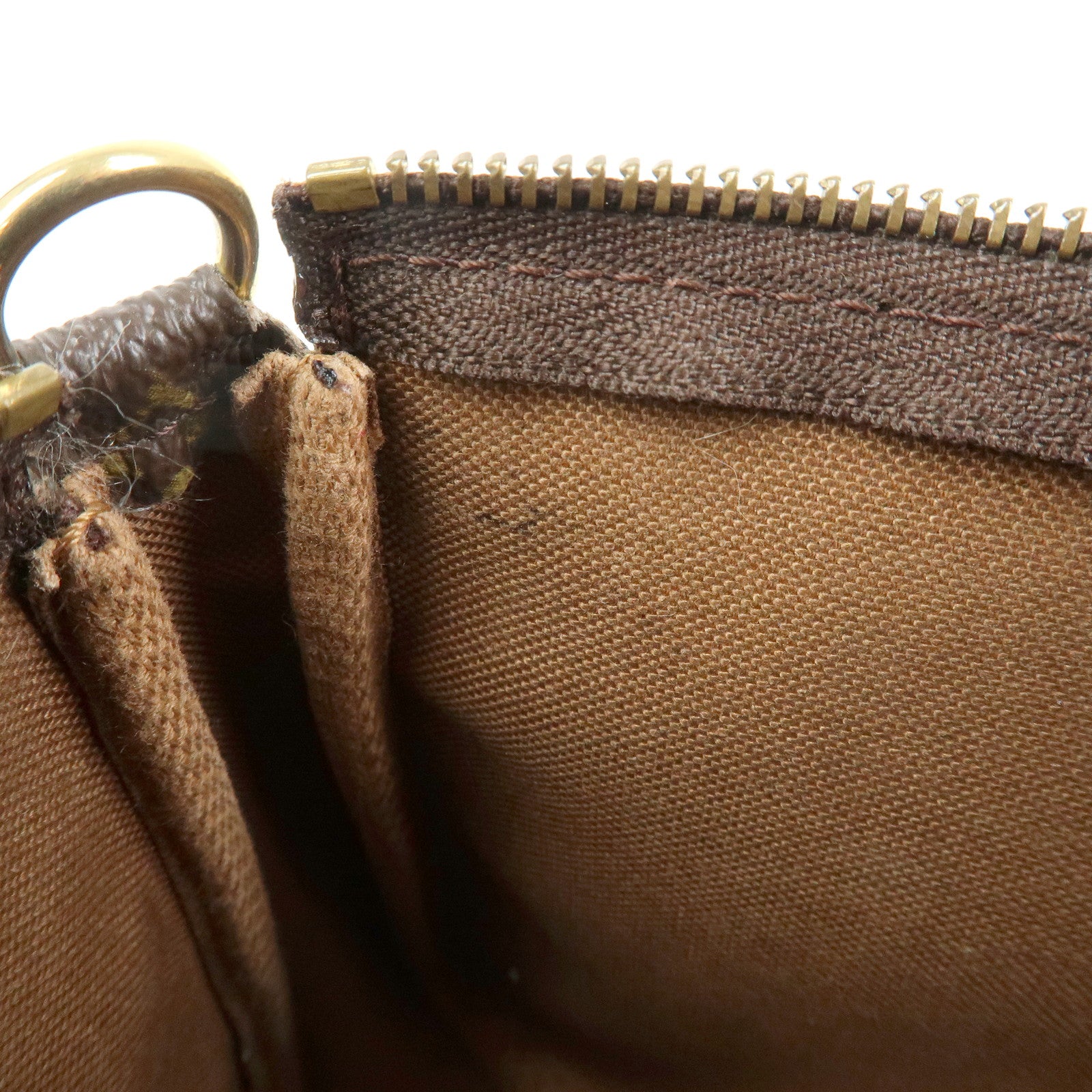 Louis Vuitton Monogram Pochette Accessoires Pouch Hand Bag M51980