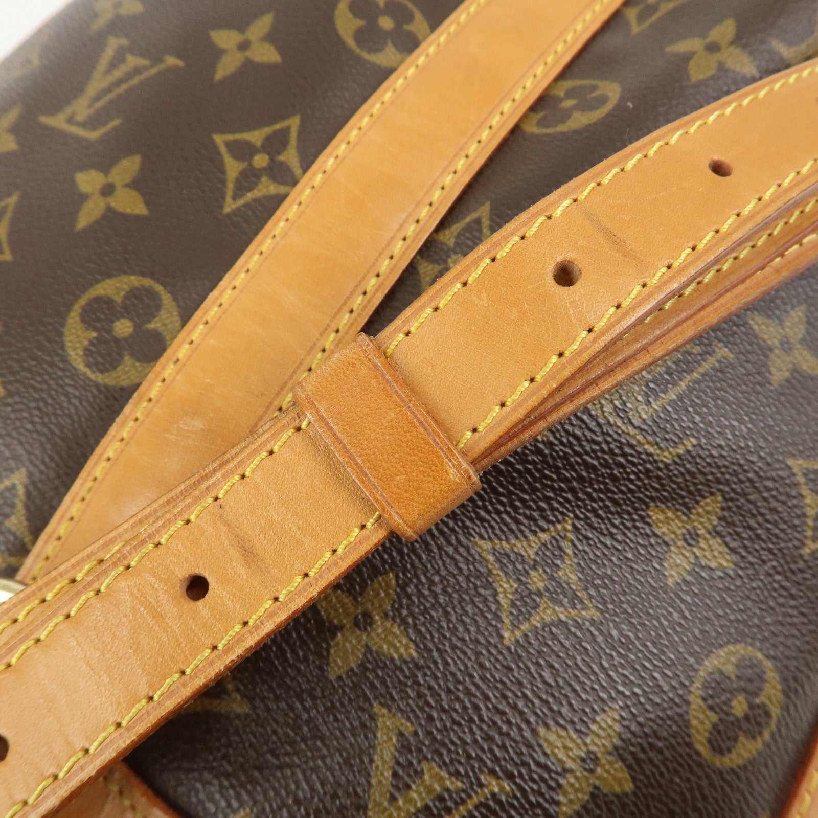 Louis Vuitton Monogram Randonnee GM Shoulder Bag Brown M42244