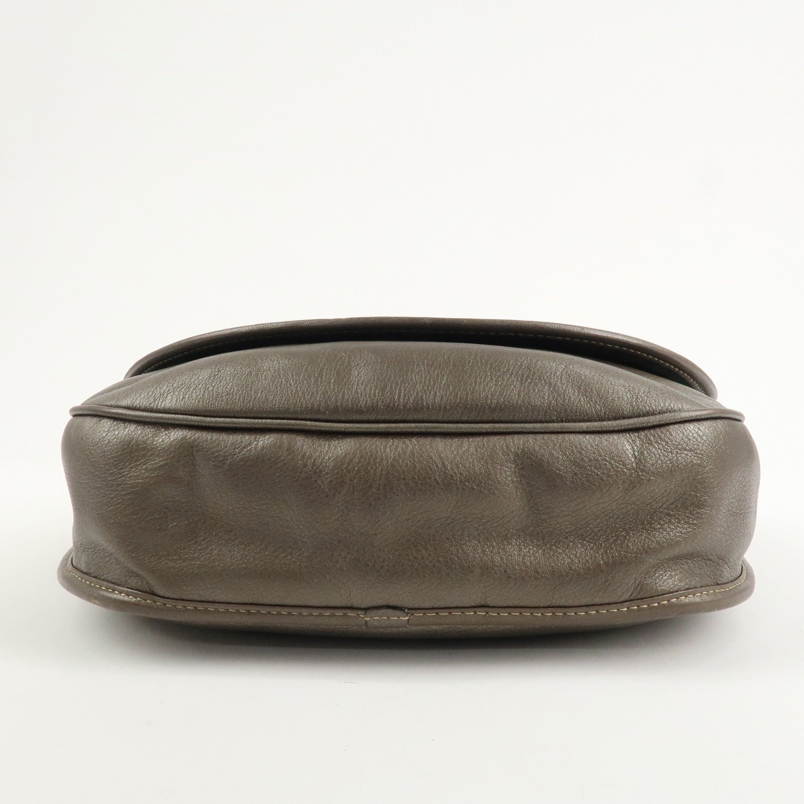 LOEWE Heritage Leather Shoulder Bag Crossbody Bag Bronze