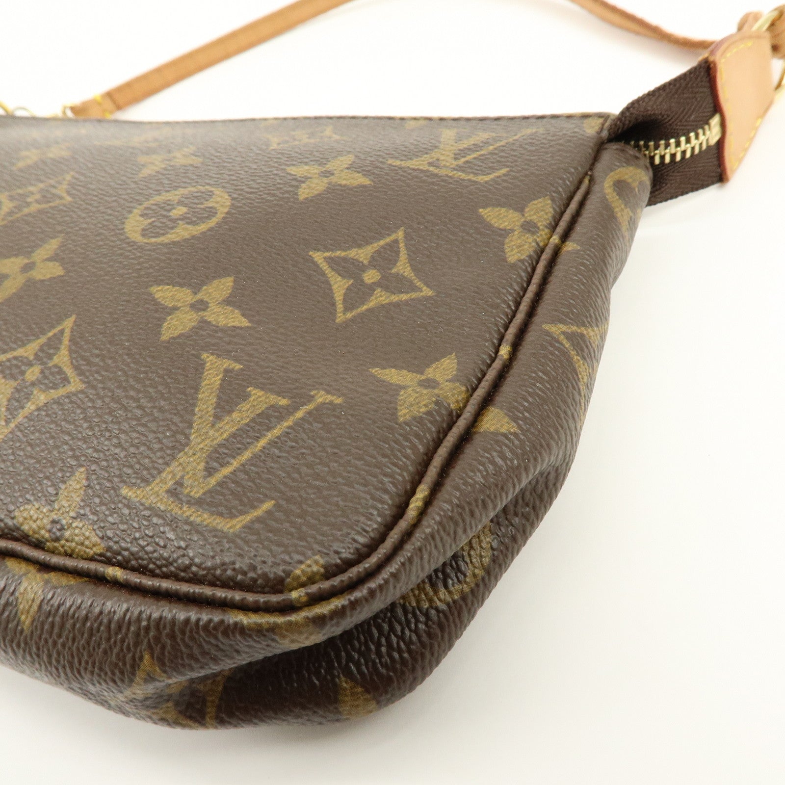 Louis Vuitton Monogram Pochette Accessoires Pouch Hand Bag M51980